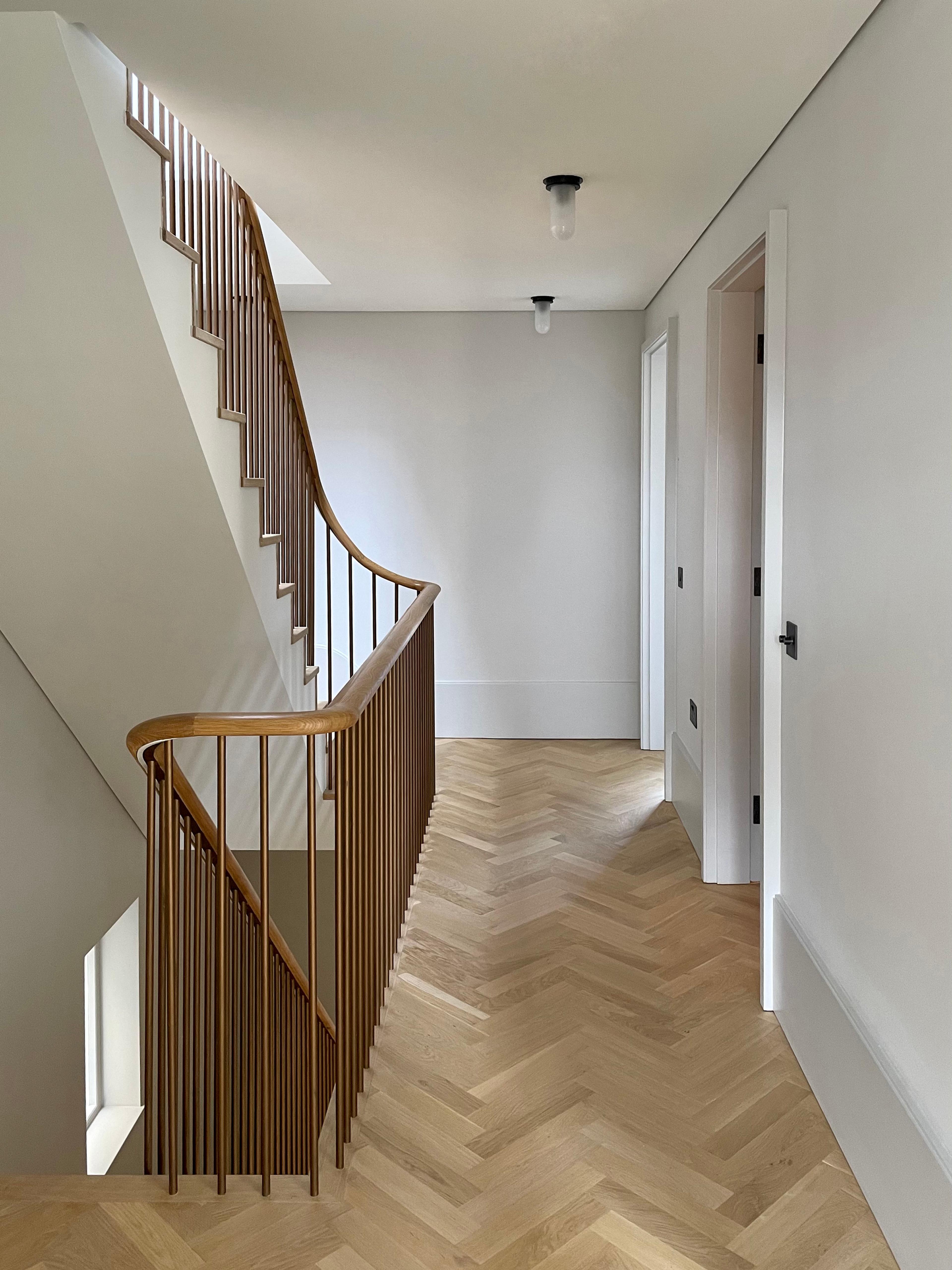A new staircase connects all six storeys