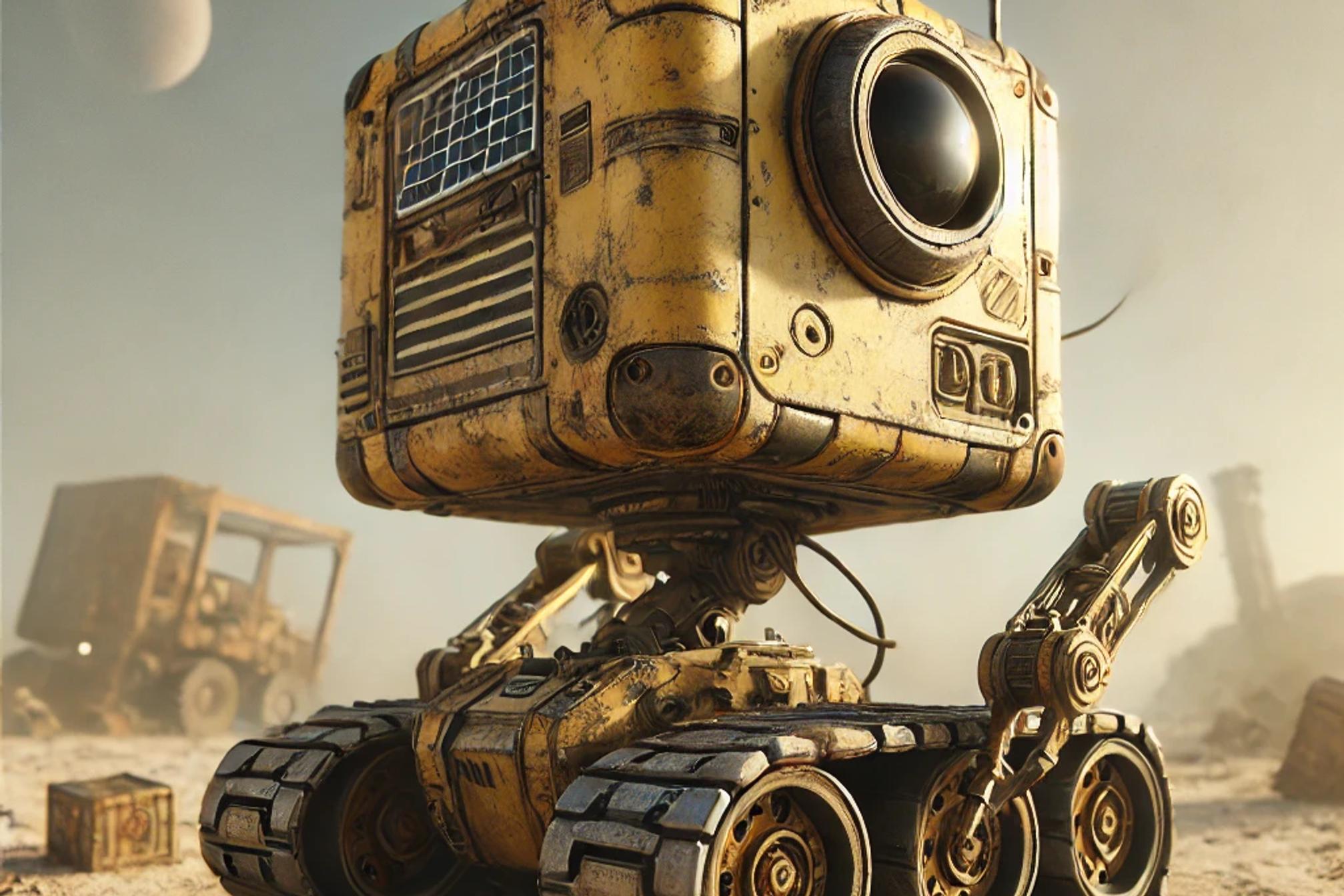 Prompt: friendly robot