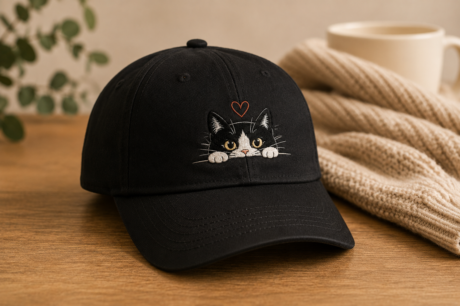 Peek-a-Paw Cap
