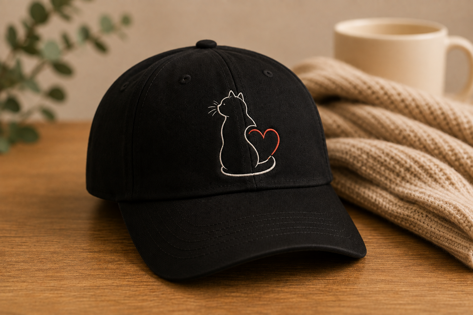 Hearty Cat Cap
