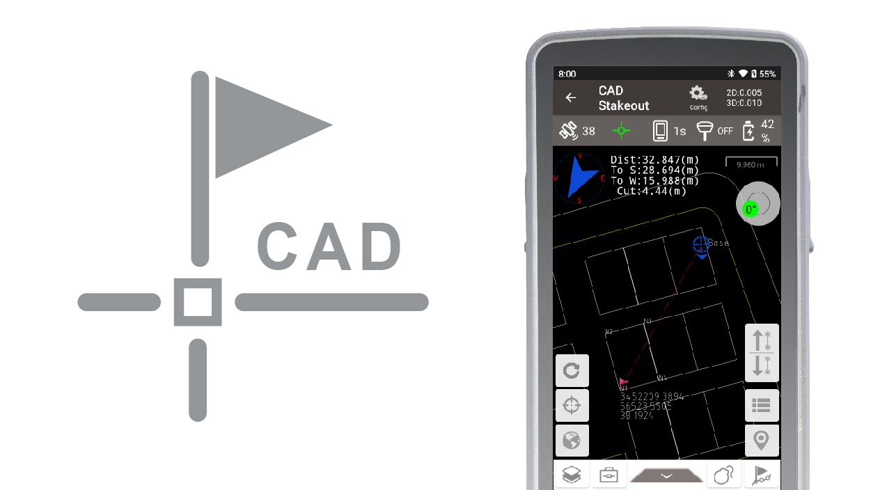 CAD Stakeout