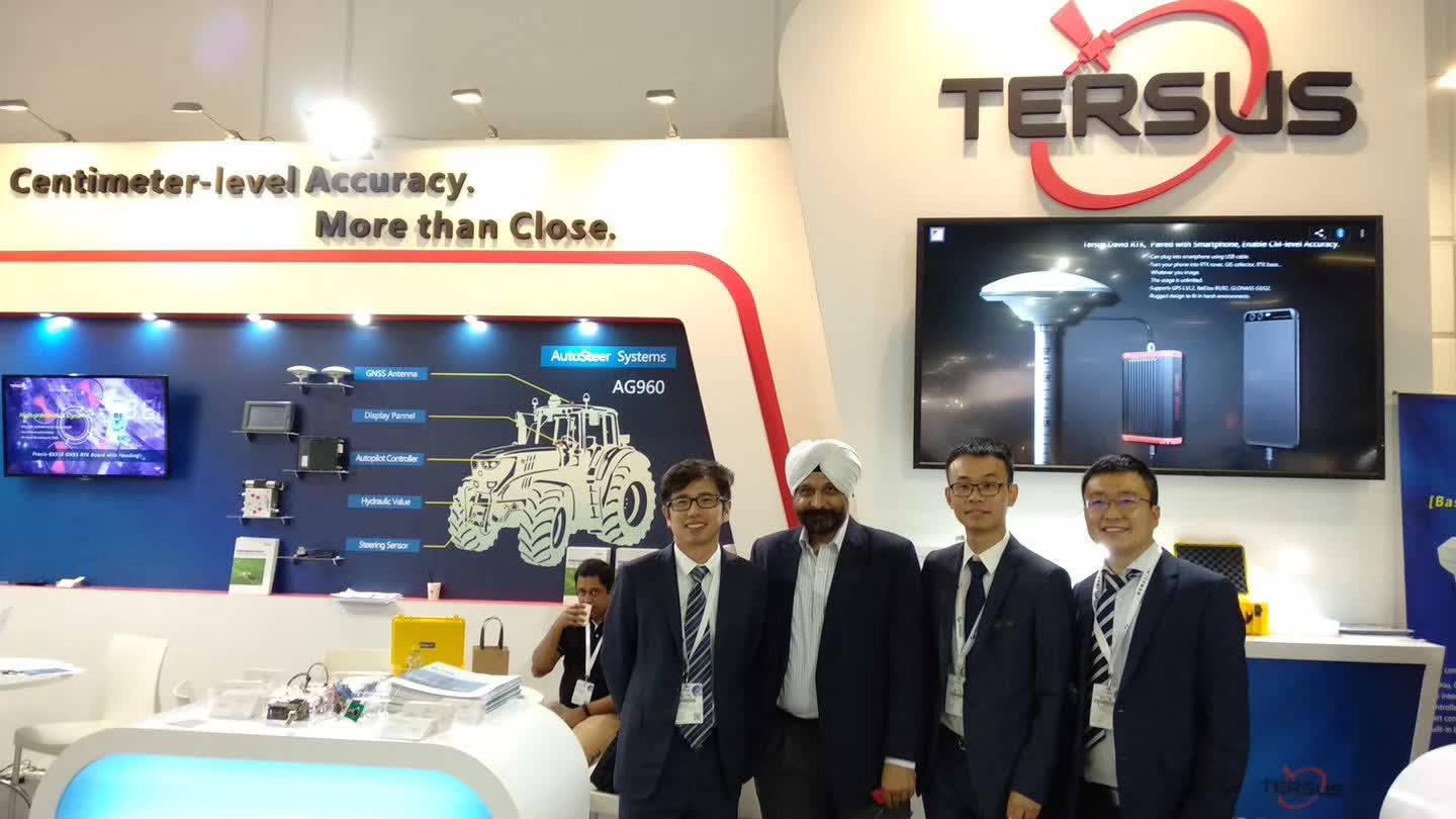 Tersus GNSS at INTERGEO in Berlin.