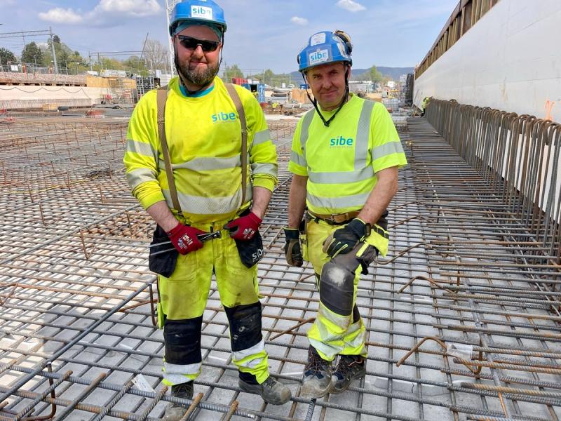 Betongarbeidere, Nye Drammen Sykehus