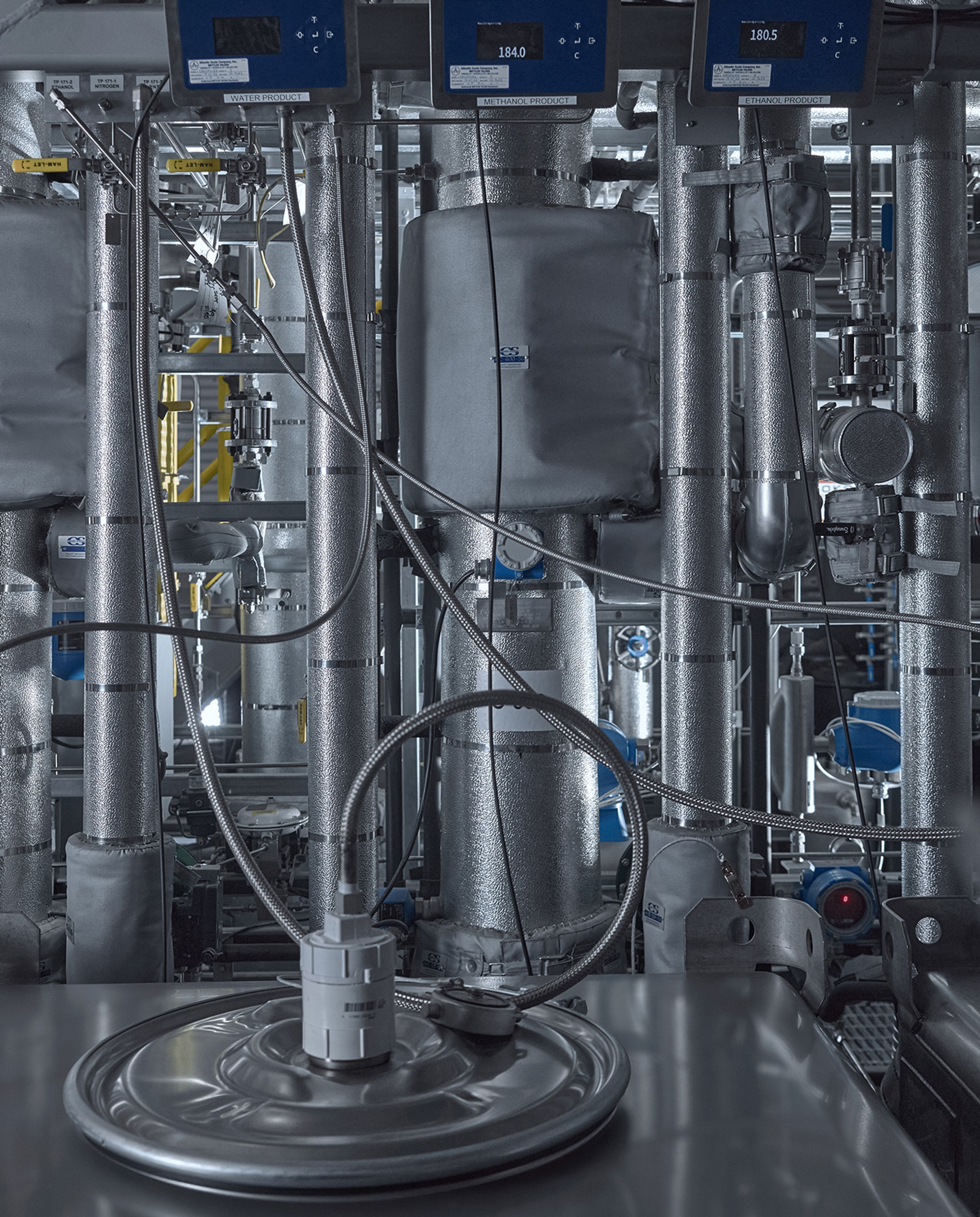 AIRCO Ethanol distillation system 