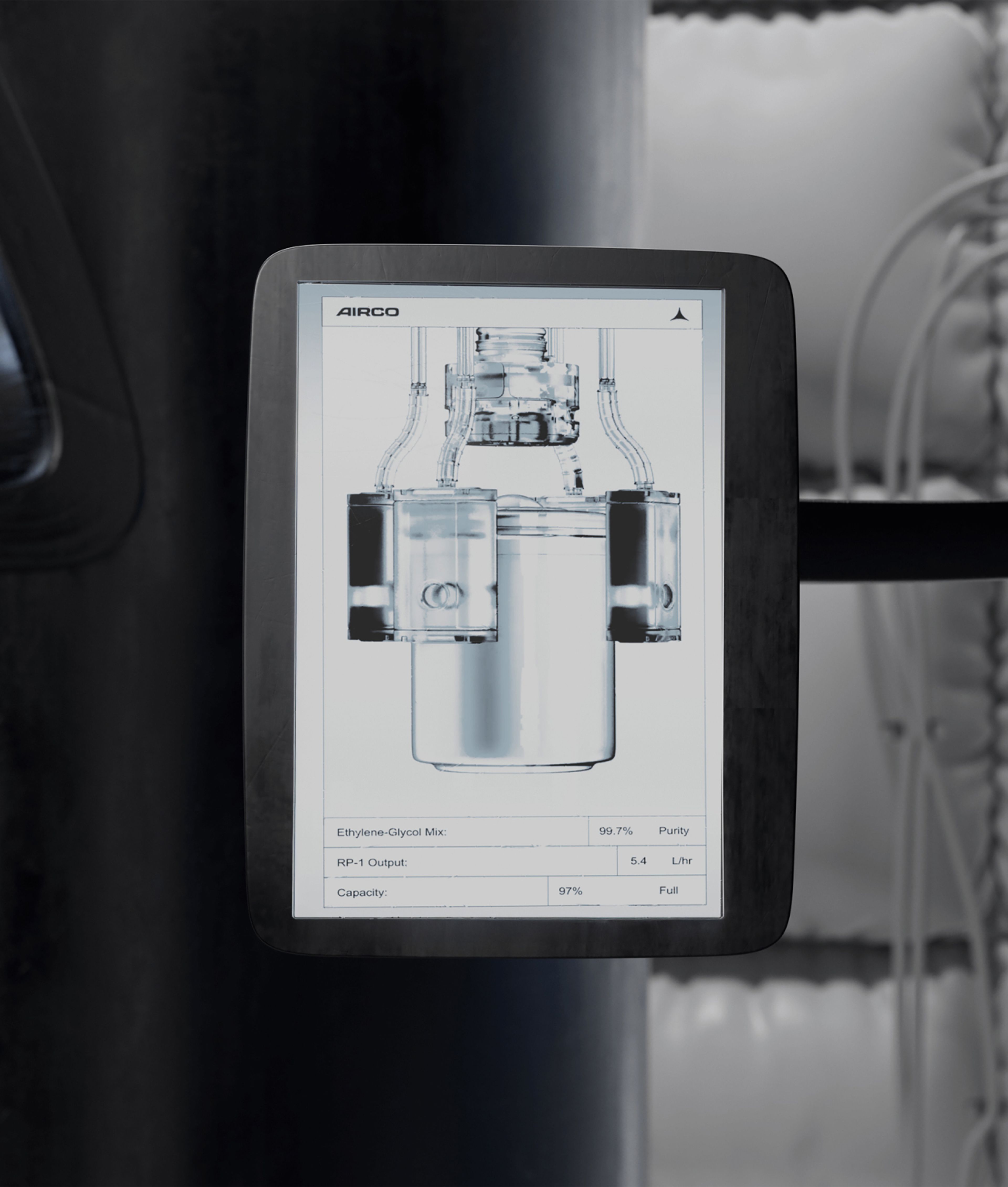 screen showcasing a carbon conversion reactor