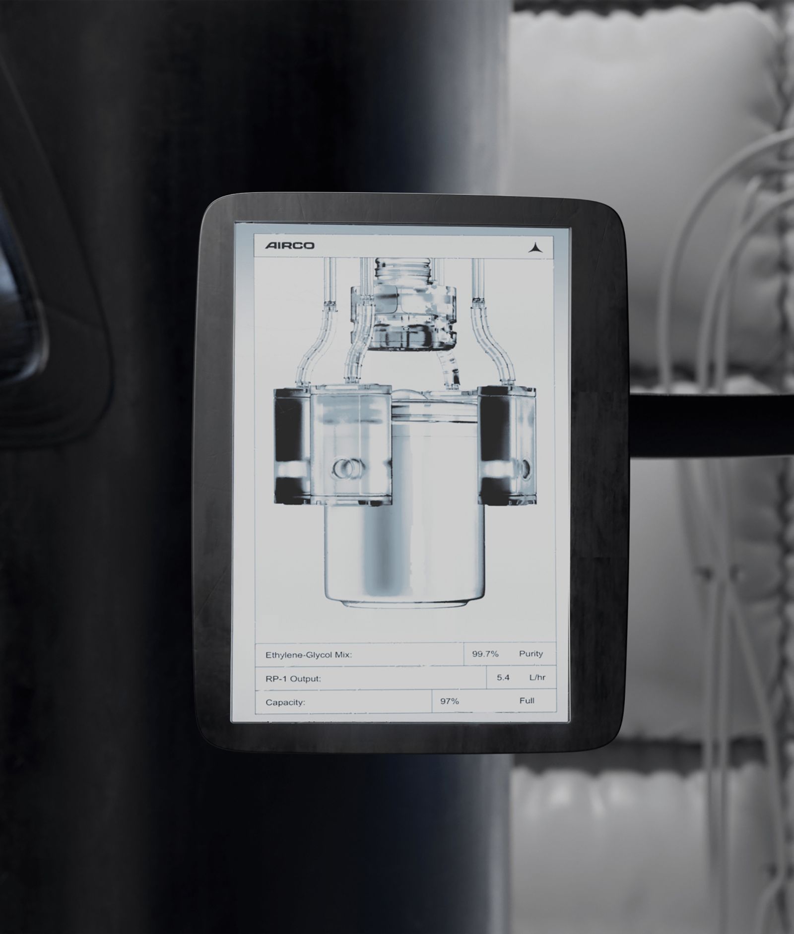 screen showcasing a carbon conversion reactor