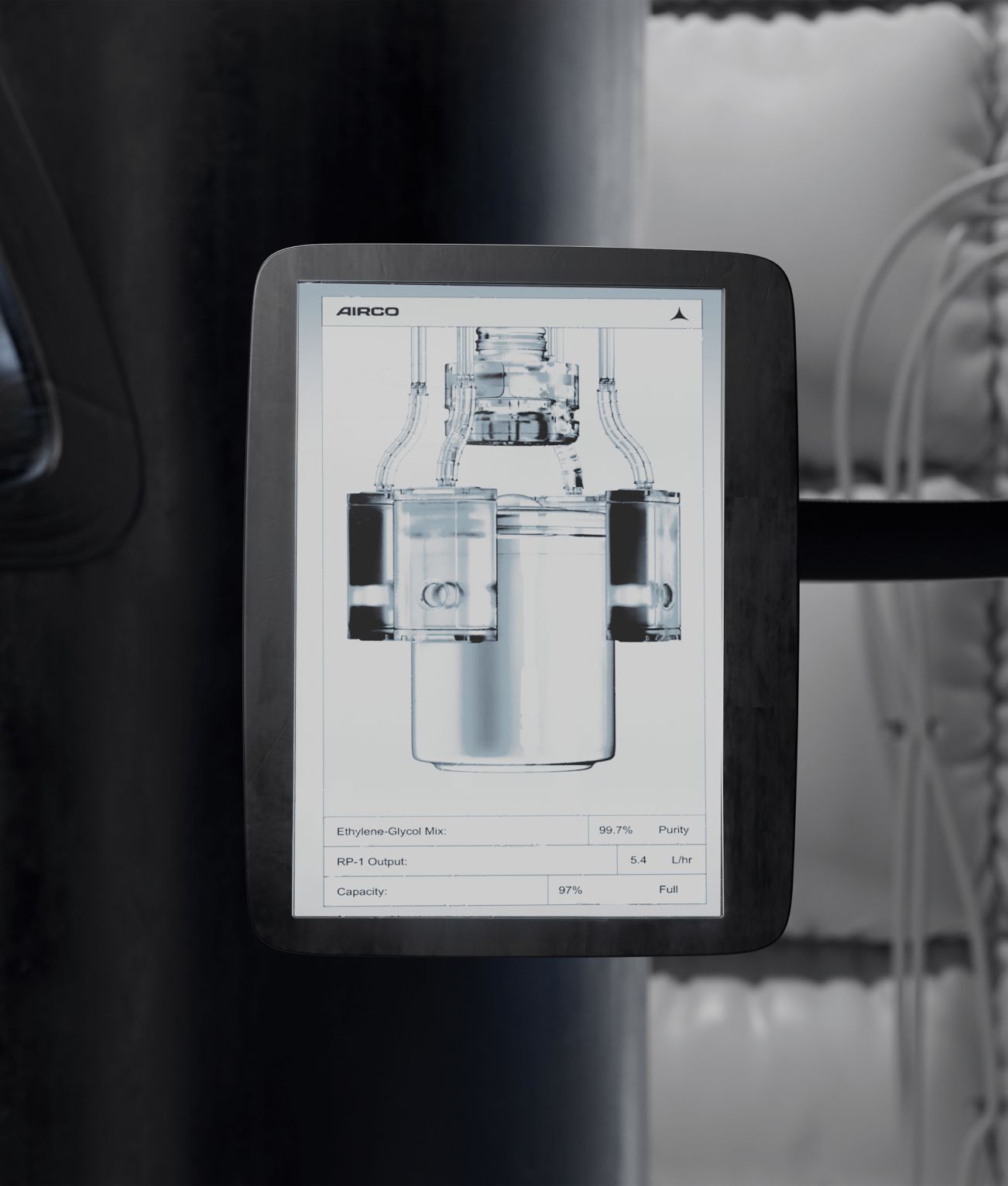 screen showcasing a carbon conversion reactor