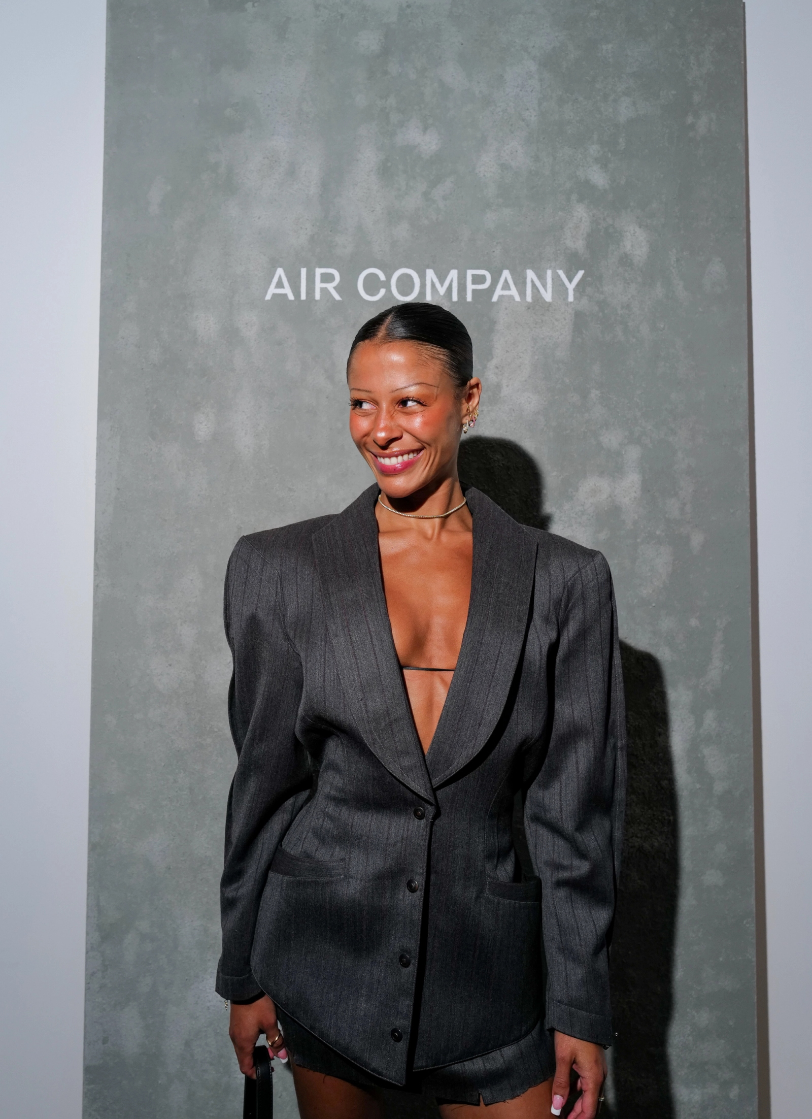 sami miro posing for an image at AIRCO/AIR COMPANY Fragrance dinner