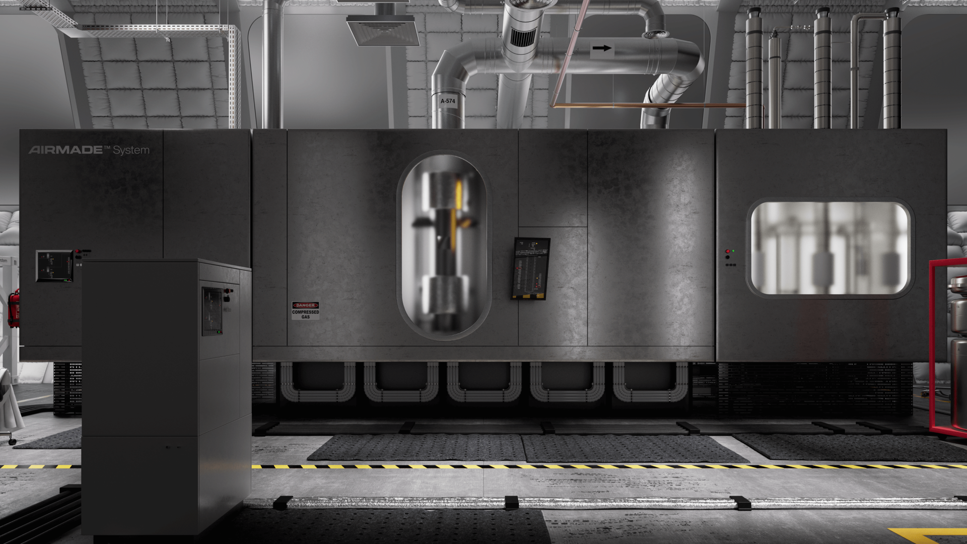 AIRCO (formerly AIR COMPANY)'s technology on a facility in Mars. Silver technology.