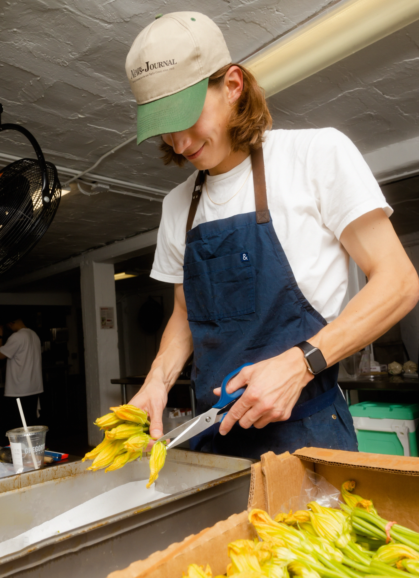 chef in kitchen 