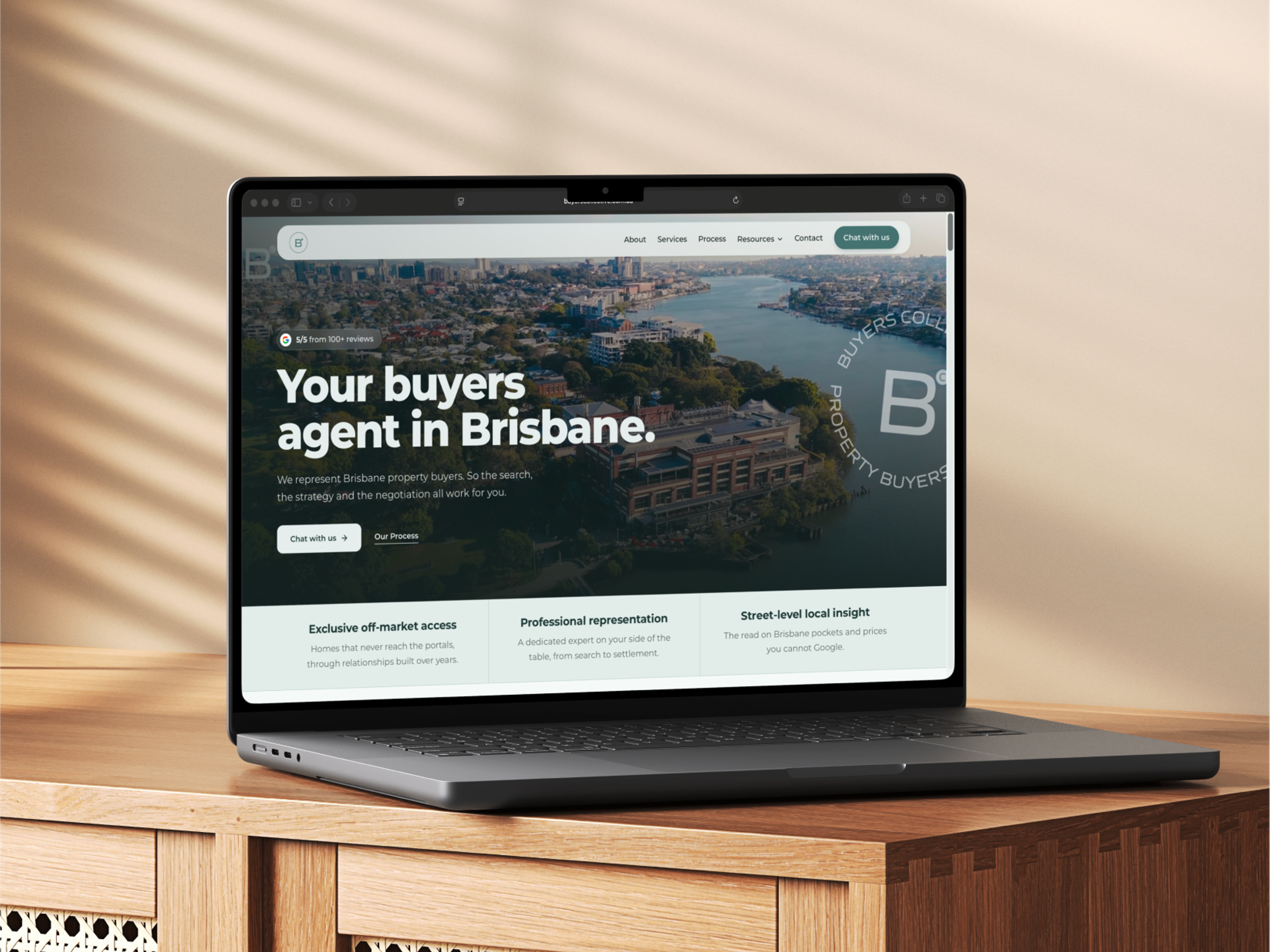 Buyers Collective Website Mockup 1
