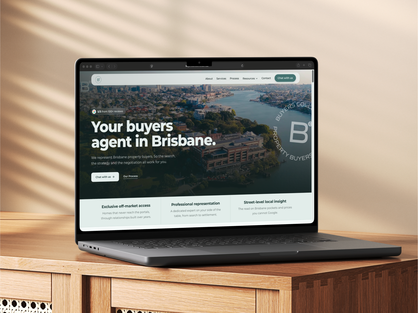 Buyers Collective Website Mockup 1
