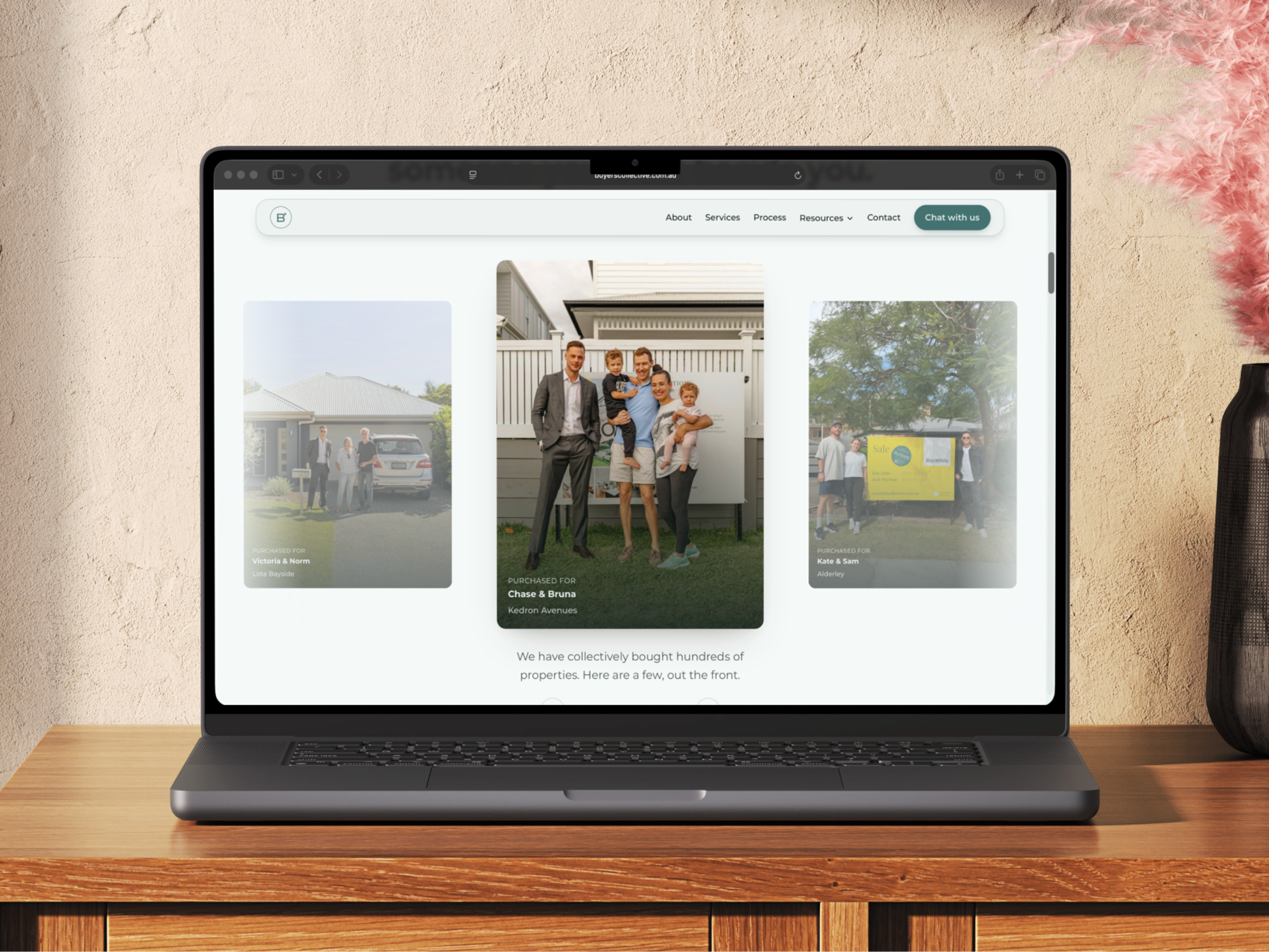 Buyers Collective Website Mockup 4