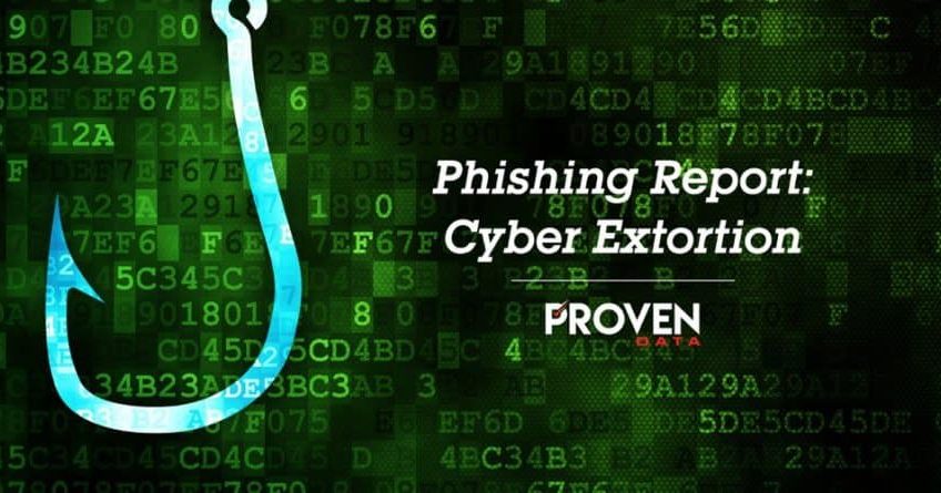Phishing Report: Cyber Extortion On the Rise