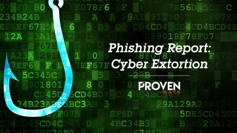 Phishing Report: Cyber Extortion On the Rise