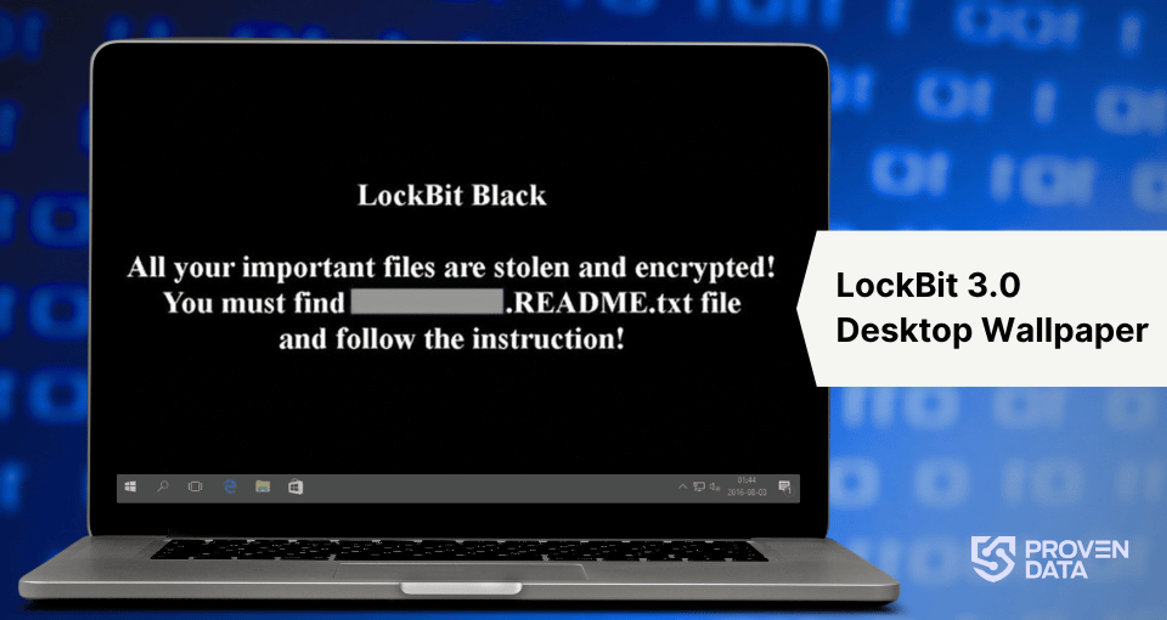LockBit 3.0 Desktop Wallpaper