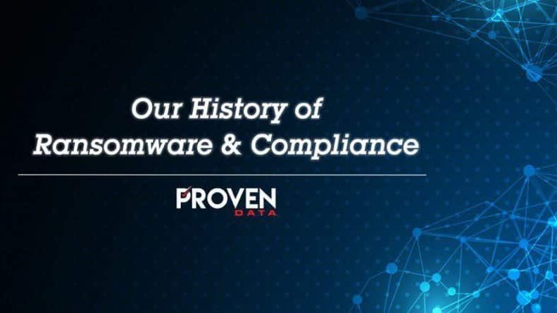 Our History of Ransomware & Compliance