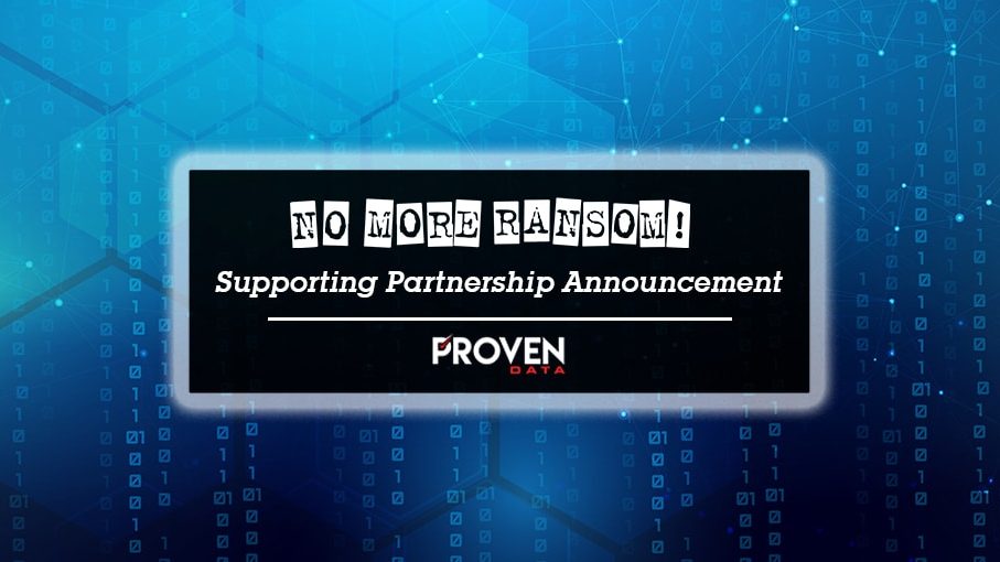 Proven Data joins EUROPOL’s No More Ransom as a Supporting Partner