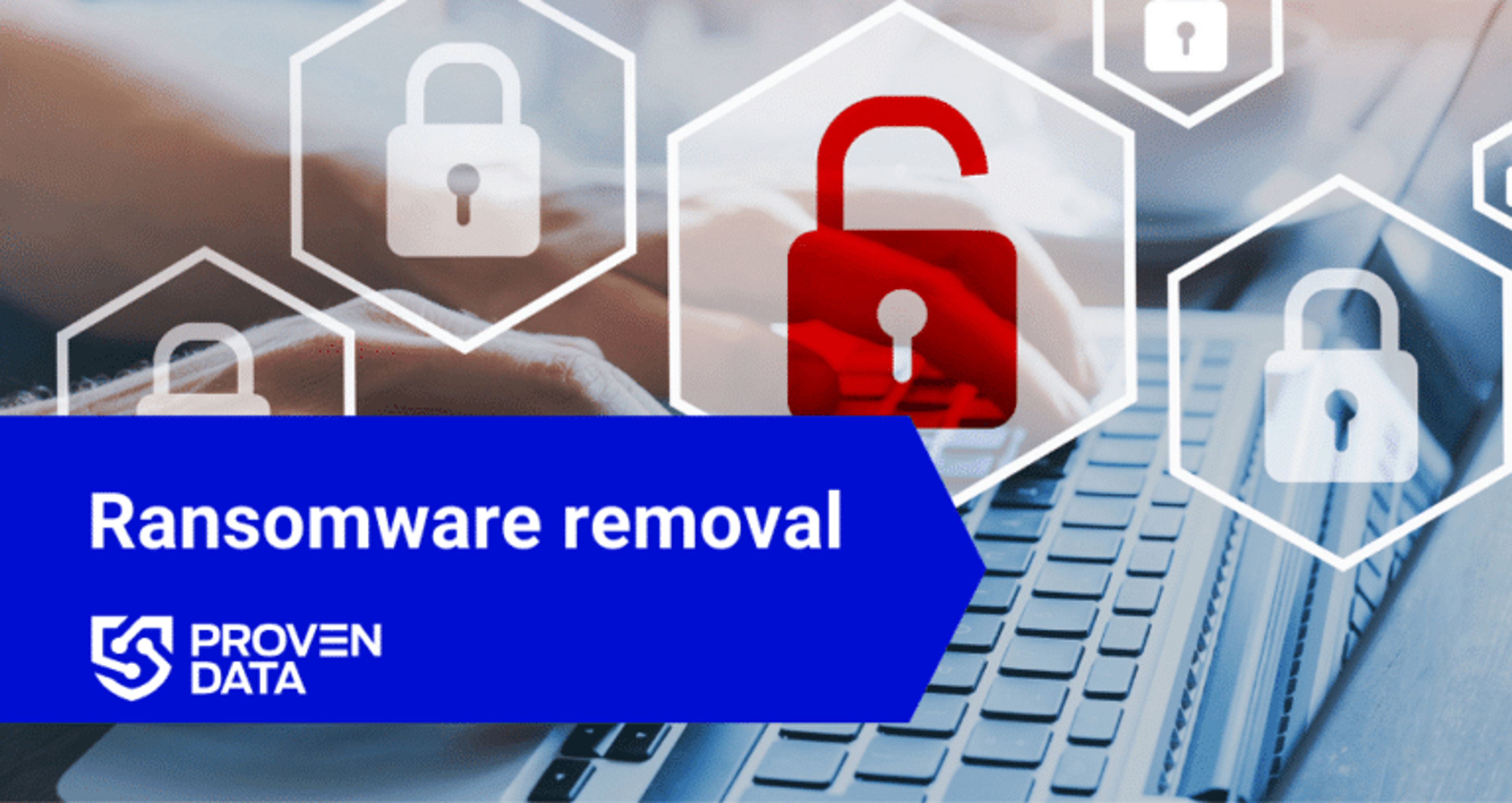 Steps for ransomware removal process: Identify the ransomware Assess the type and extent of damage Detect how the attack happened Remove the ransomware and patch vulnerabilities Unlock encrypted data