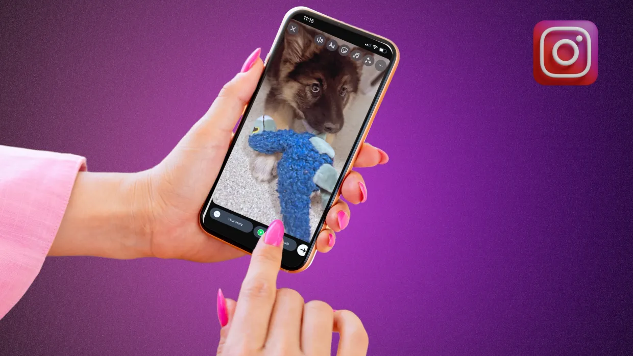 screen, play, click add music