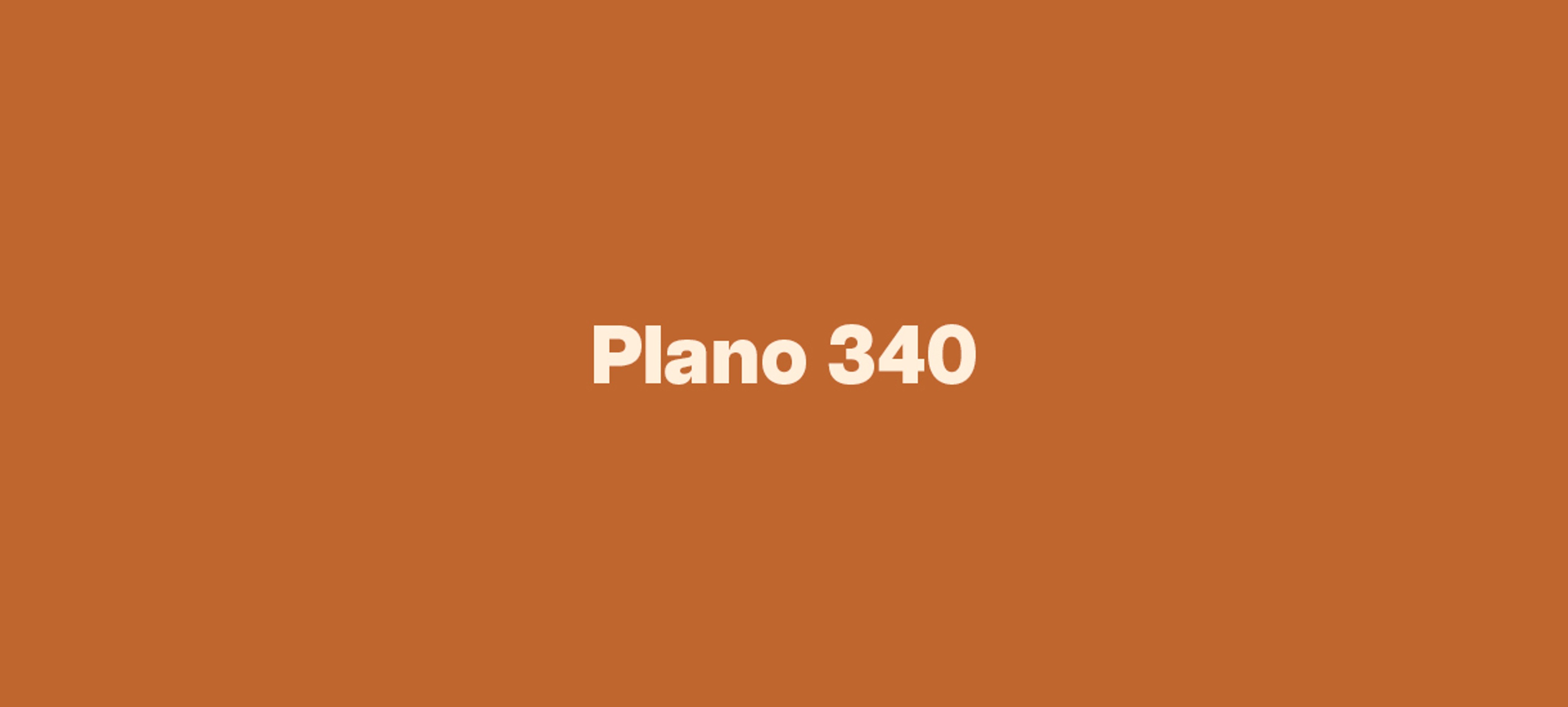 Plano 340