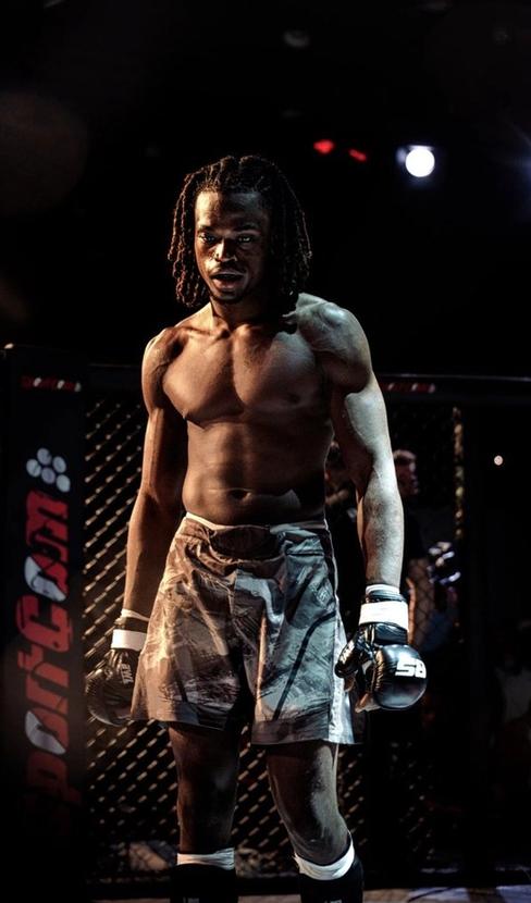 Boxeur sur le ring