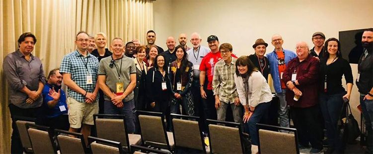 AEF Members at Annual Meeting at Animation Guild