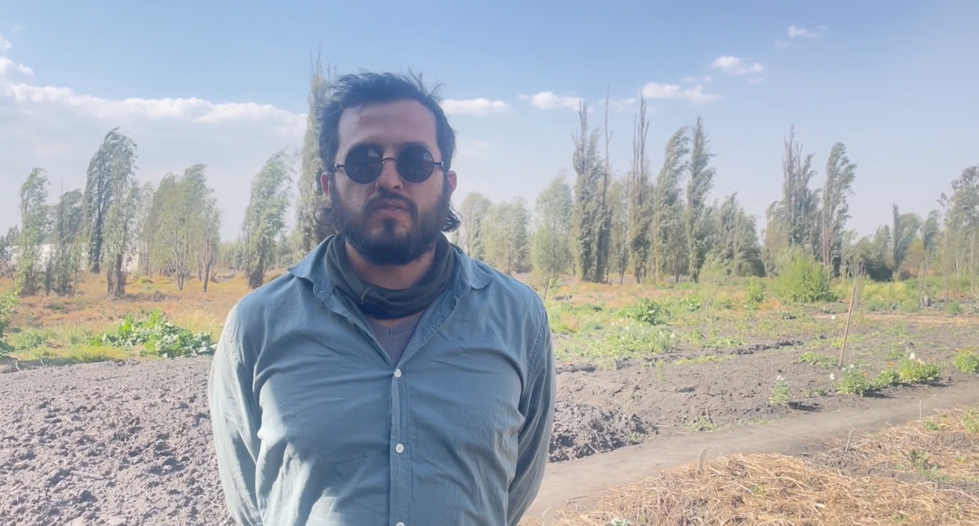 Raúl Mondragón from Colectivo Ahuejote