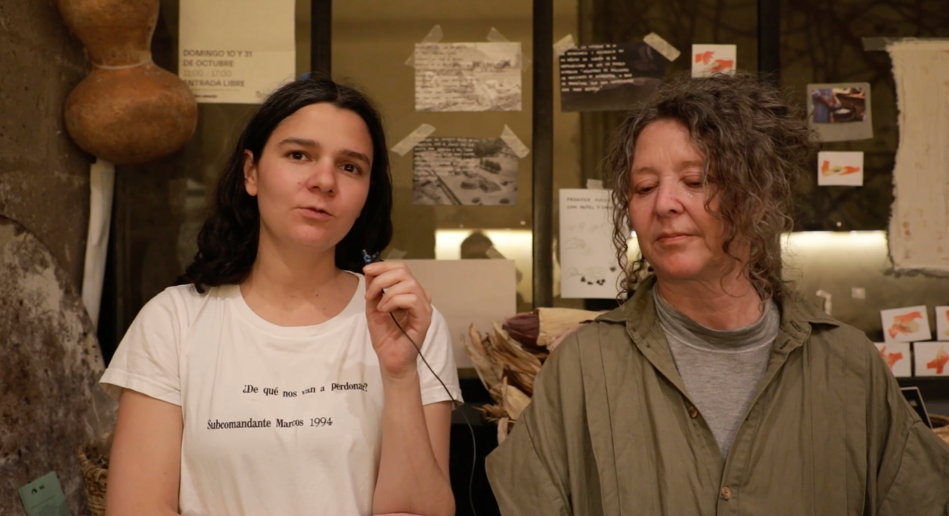 Martina Manterola and Carmen Serra from Colectivo Amasijo