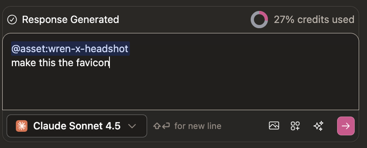 use case of asset management in chat