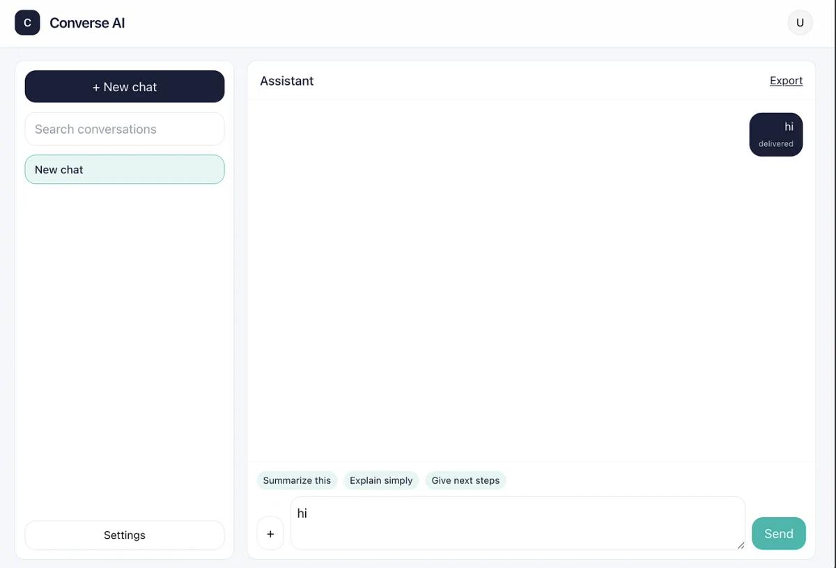 chatgpt UI from codex 5.3