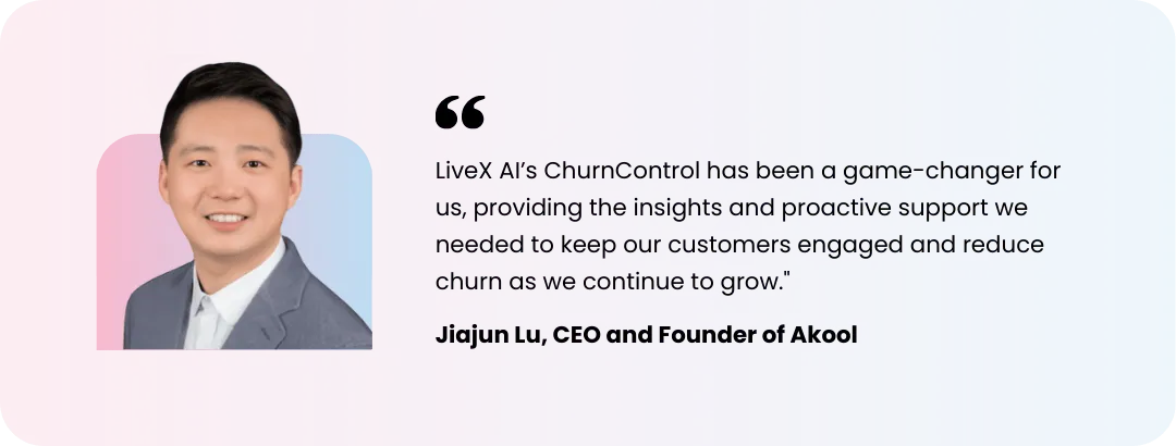 How Akool Cut Subscriber Churn by 26.4% with LiveX AI
