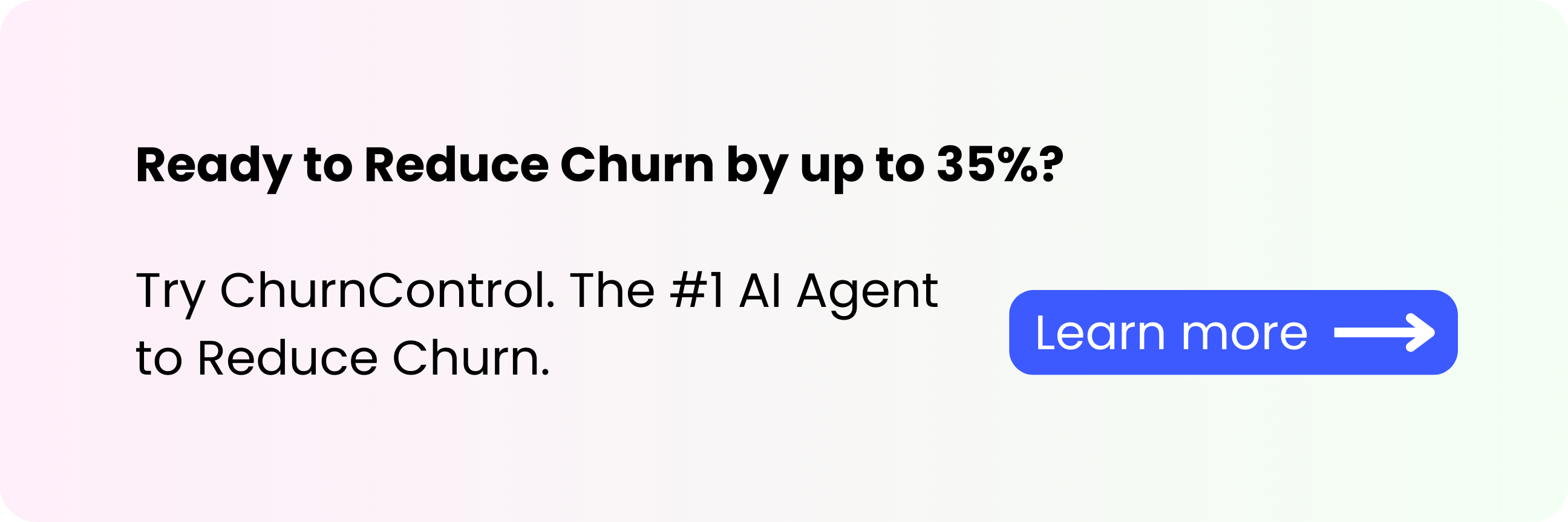 Proactive Churn Control: Saving Cancellations