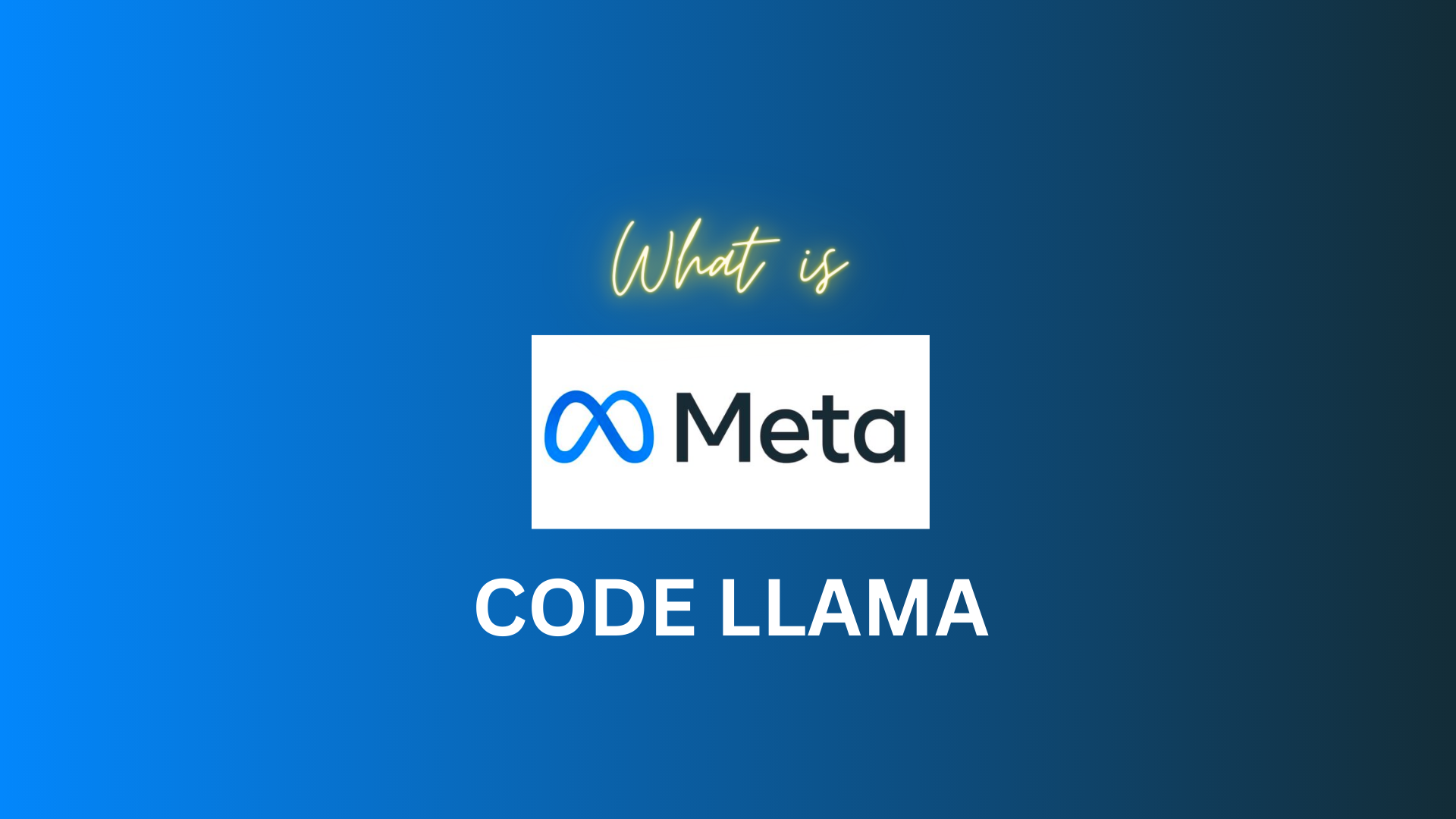 What Is Code Llama? Meta's Revolutionary AI Code Writer | EvolvingDev