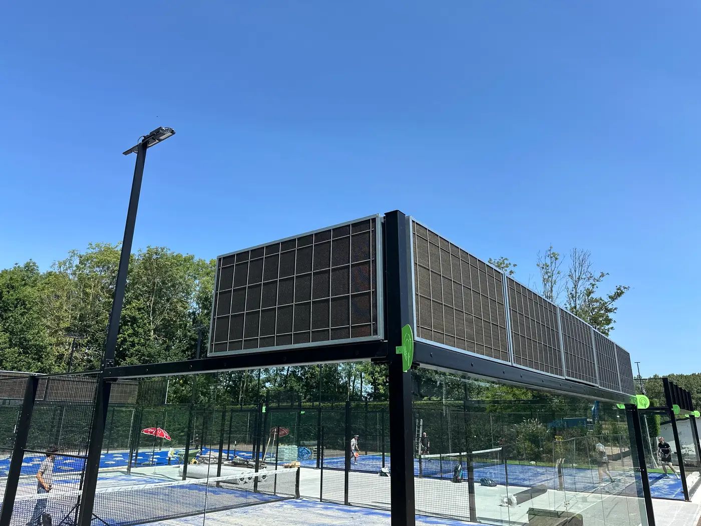 When is padel noise perceived as a nuisance?