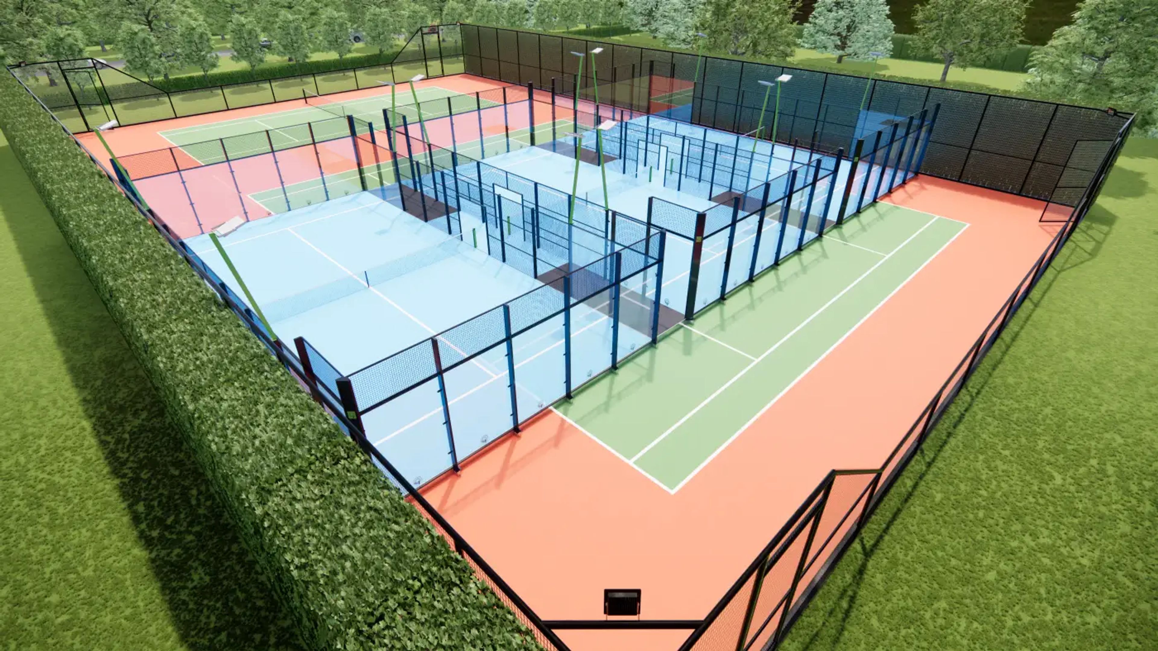 Semipermanente Padelbanen: Flexibele en Duurzame Oplossingen voor Sportlocaties