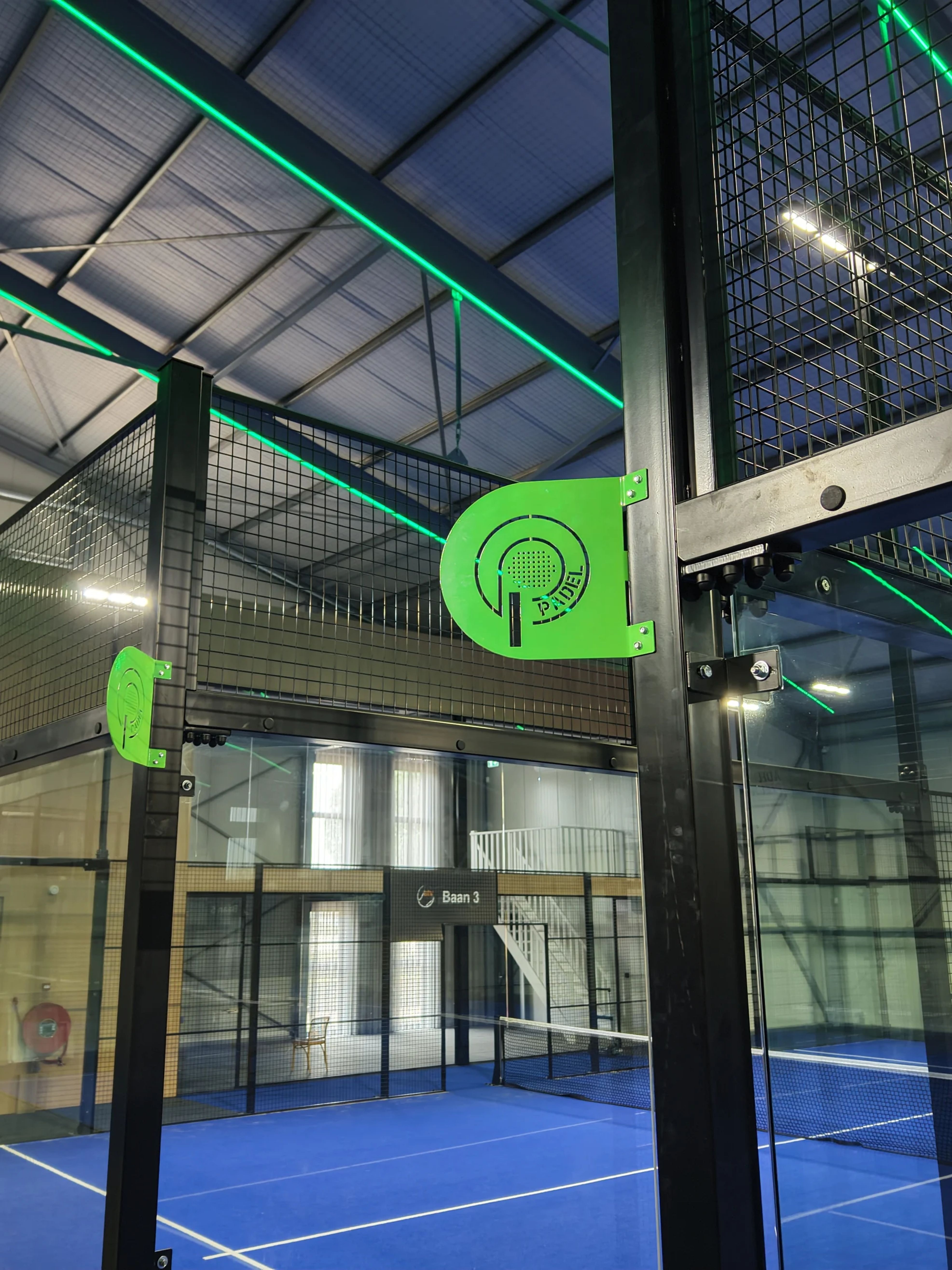 Indoor padelbaan