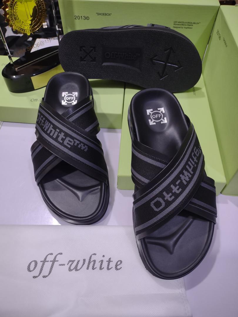 Off-white slippers 