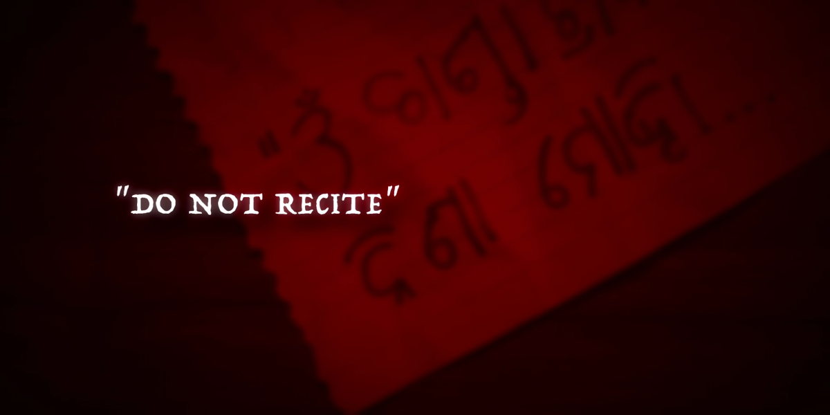 "DO NOT RECITE"