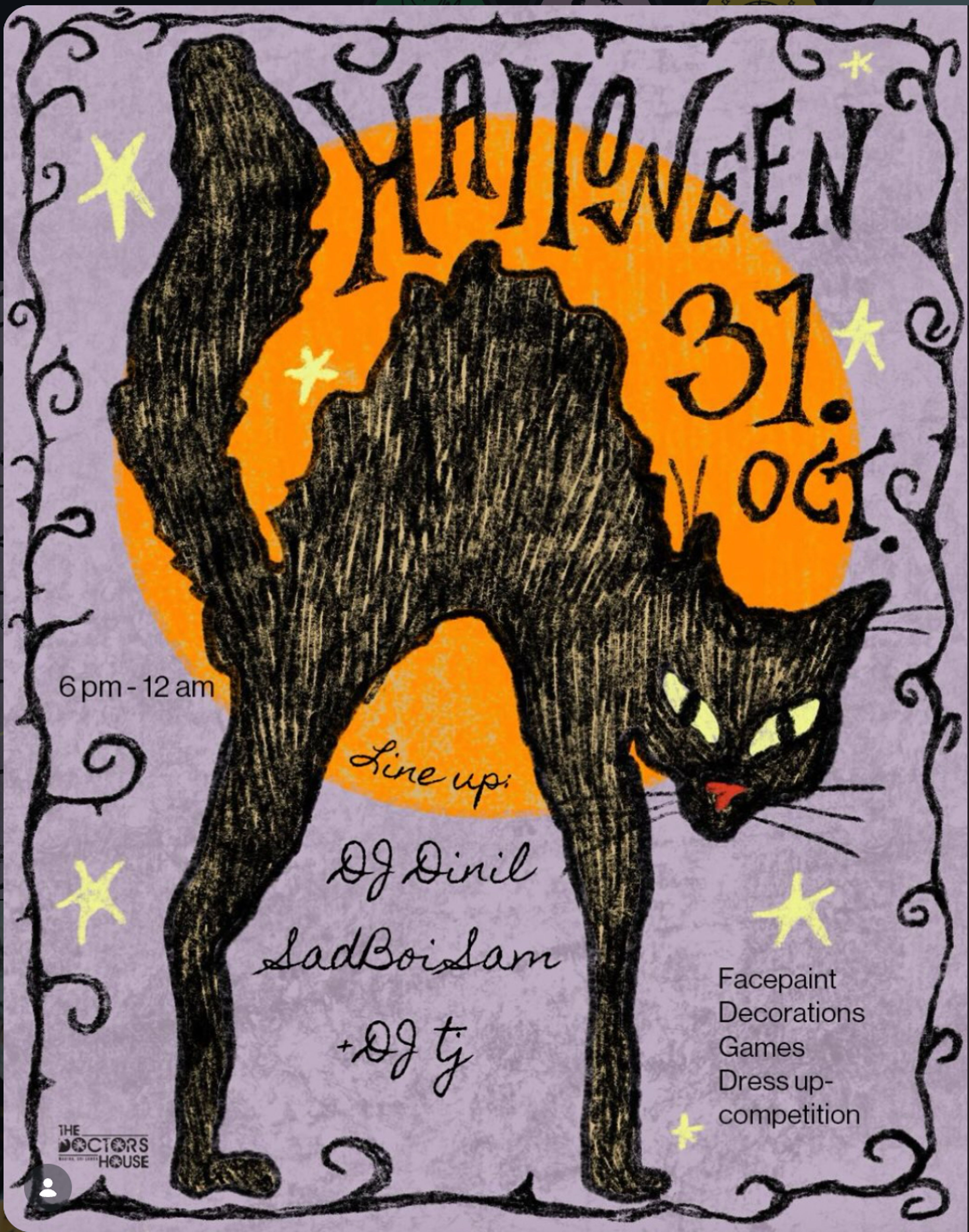 Halloween flyer