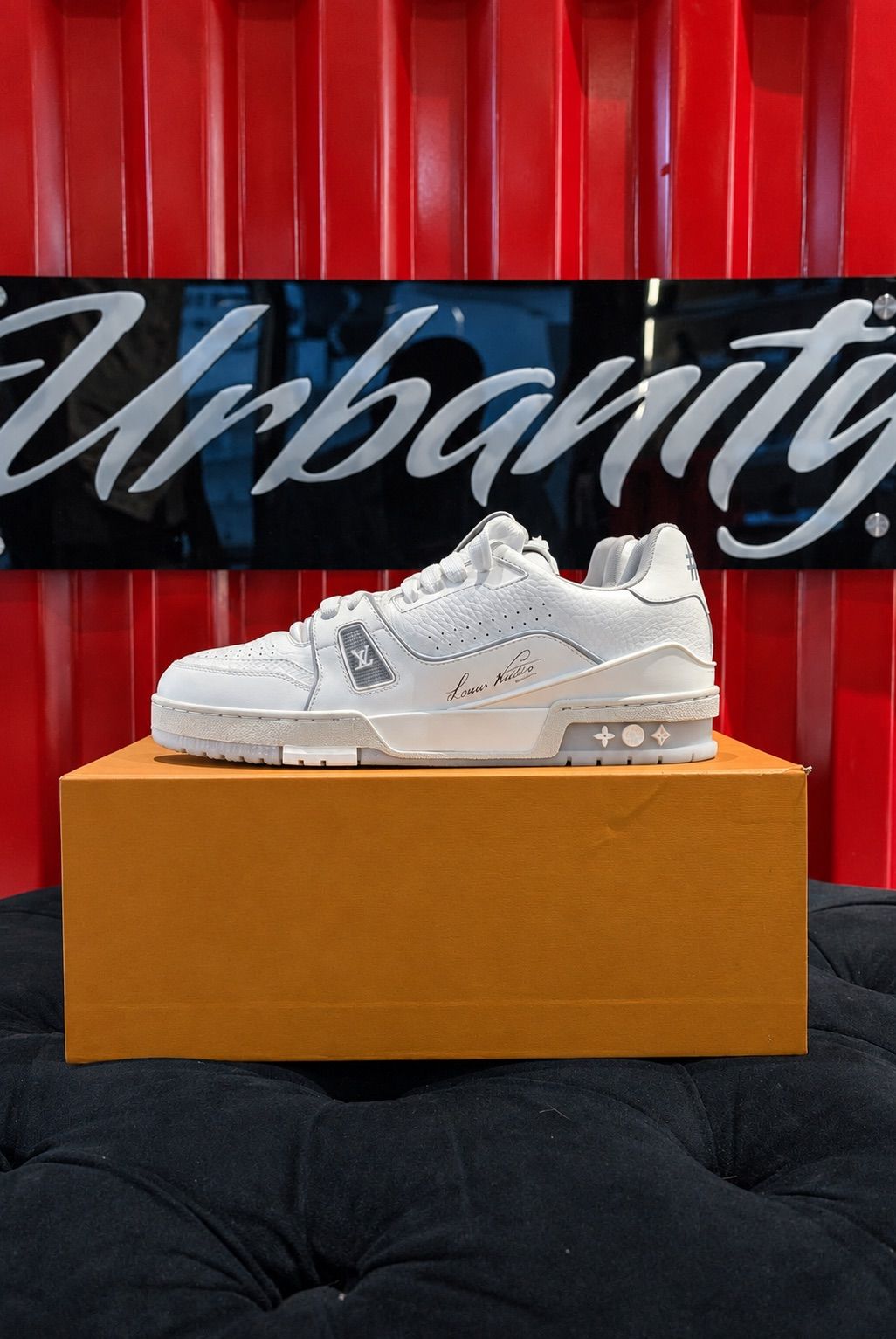 Louis Vuitton LV Trainer - White, view 1