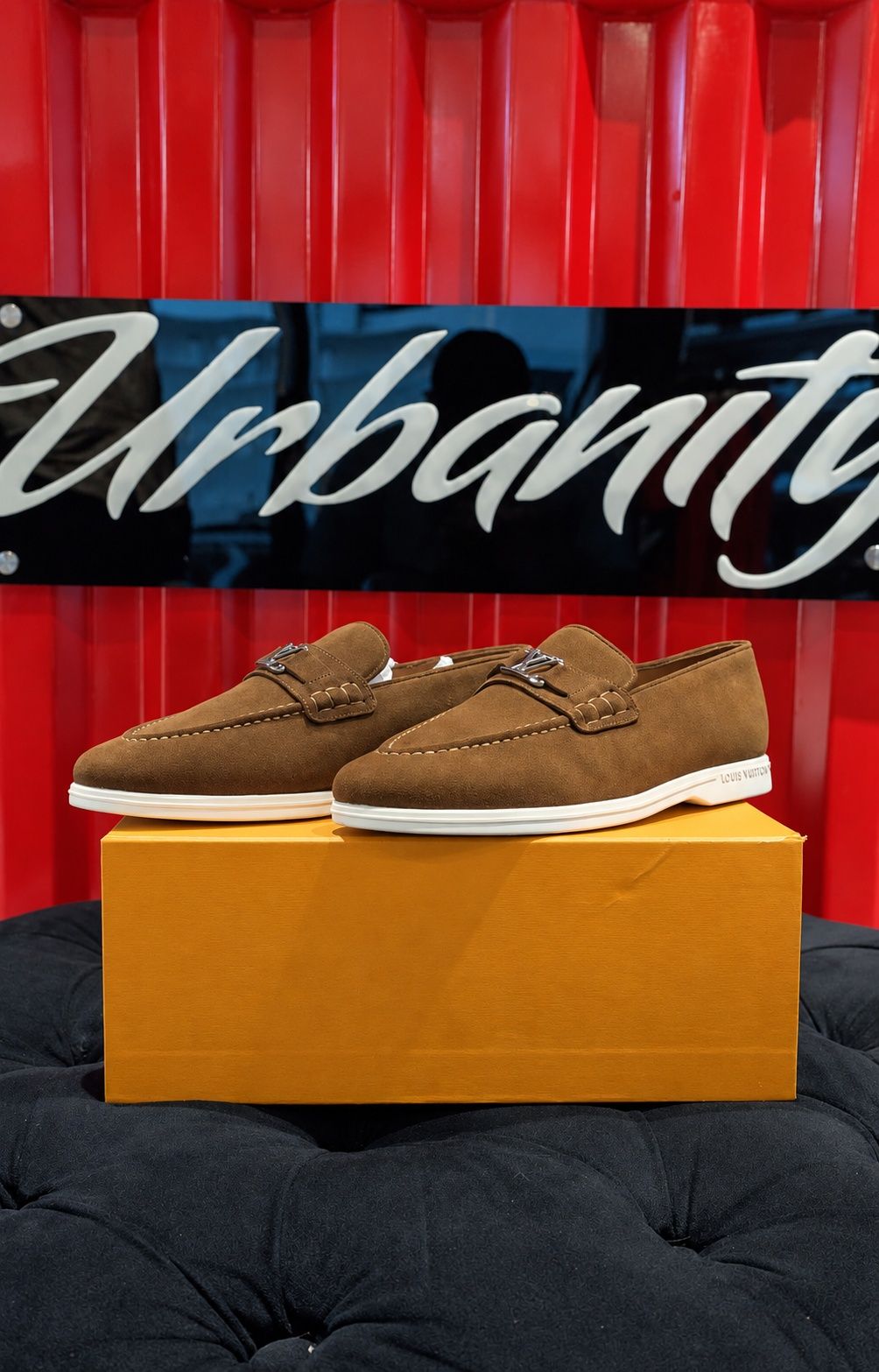 Louis Vuitton Suede Loafer, view 3