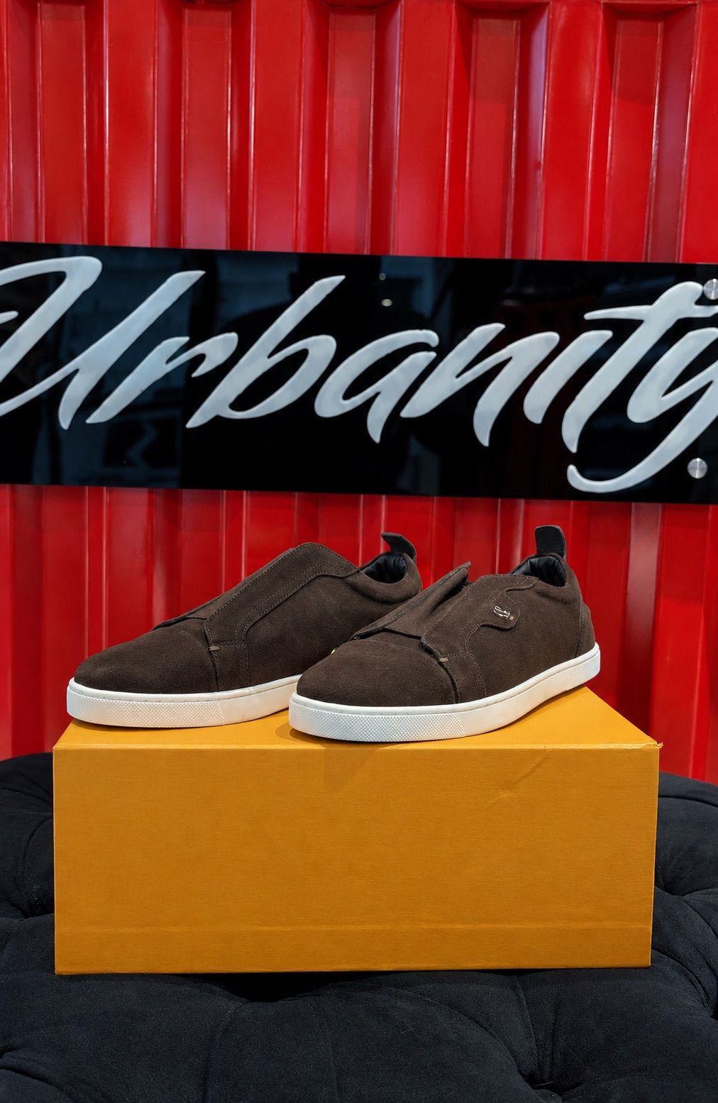 Christian Louboutin Louis Junior Sneaker - Brown, view 2