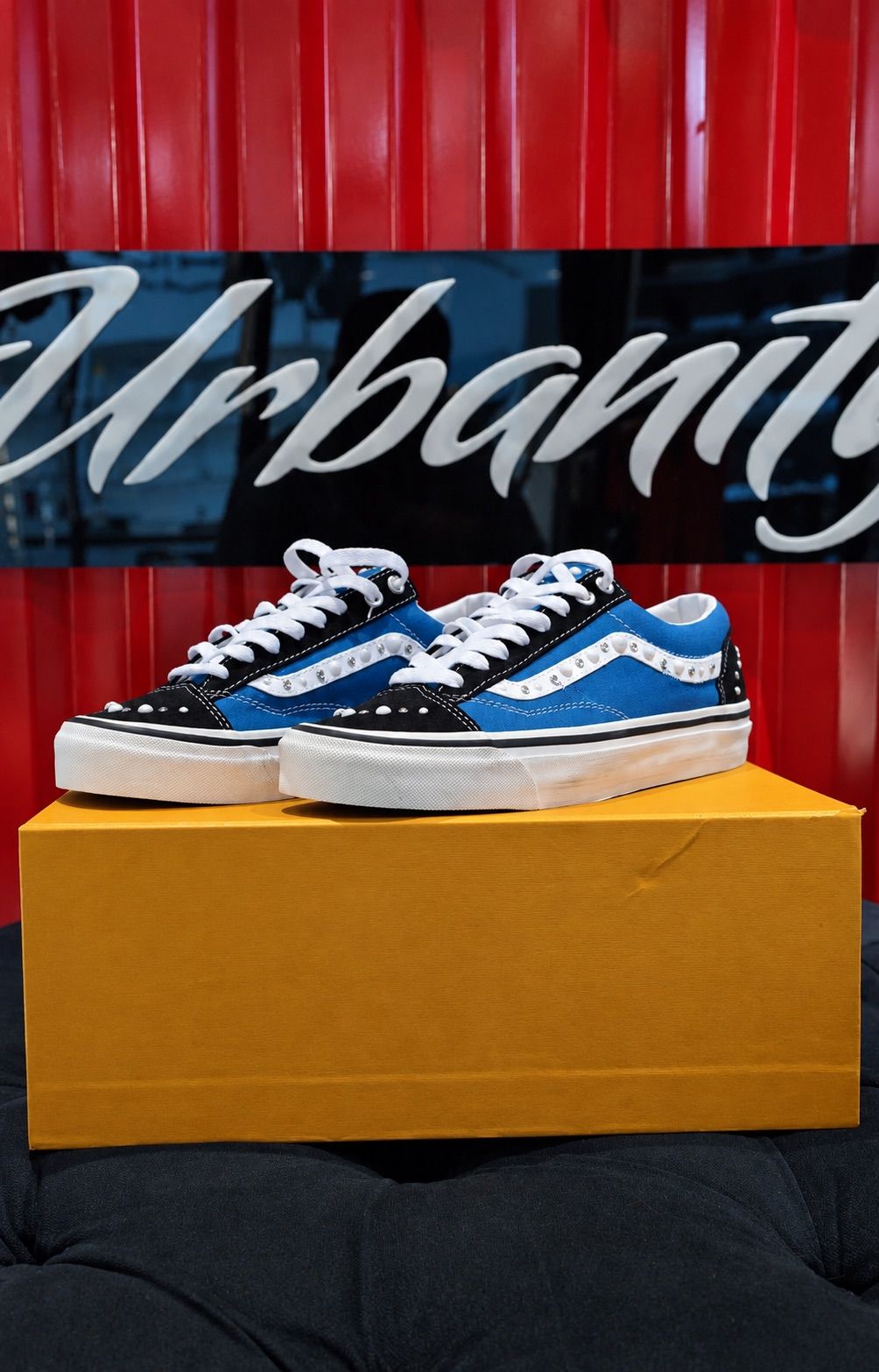 Vans Old Skool - Blue/White, view 3