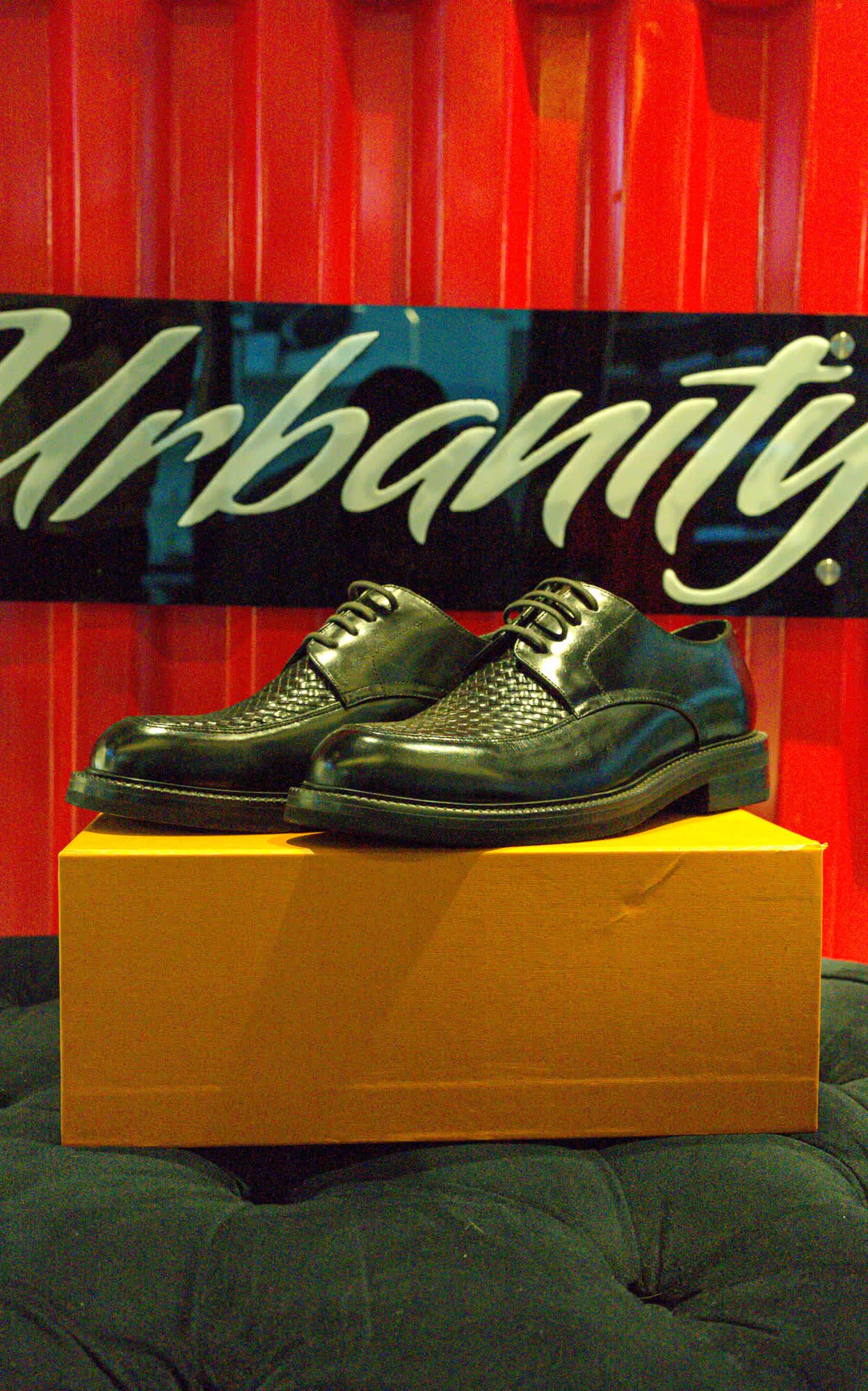 Prada Brushed Leather Derby, view 1