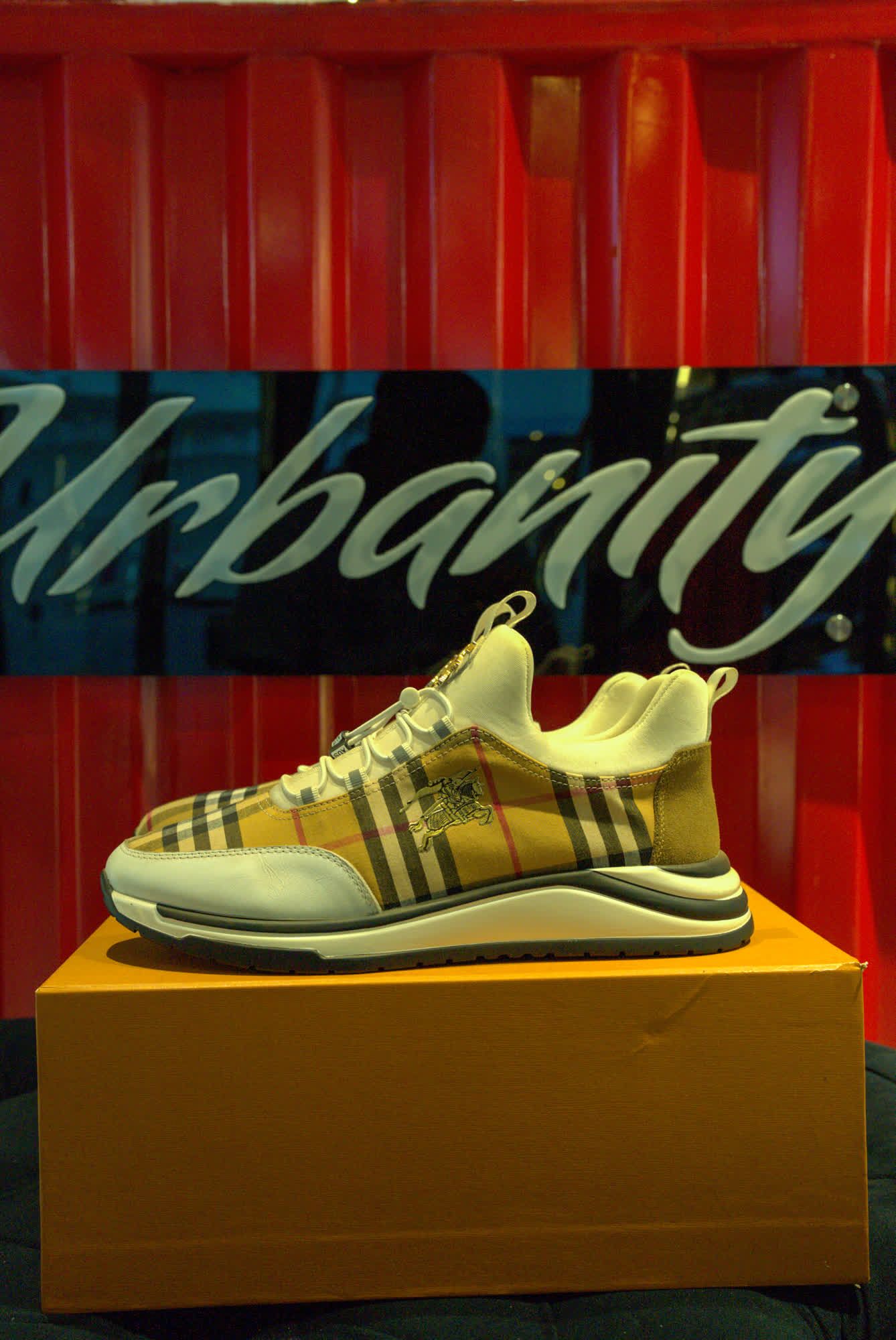 Burberry Vintage Check Sneaker, view 1