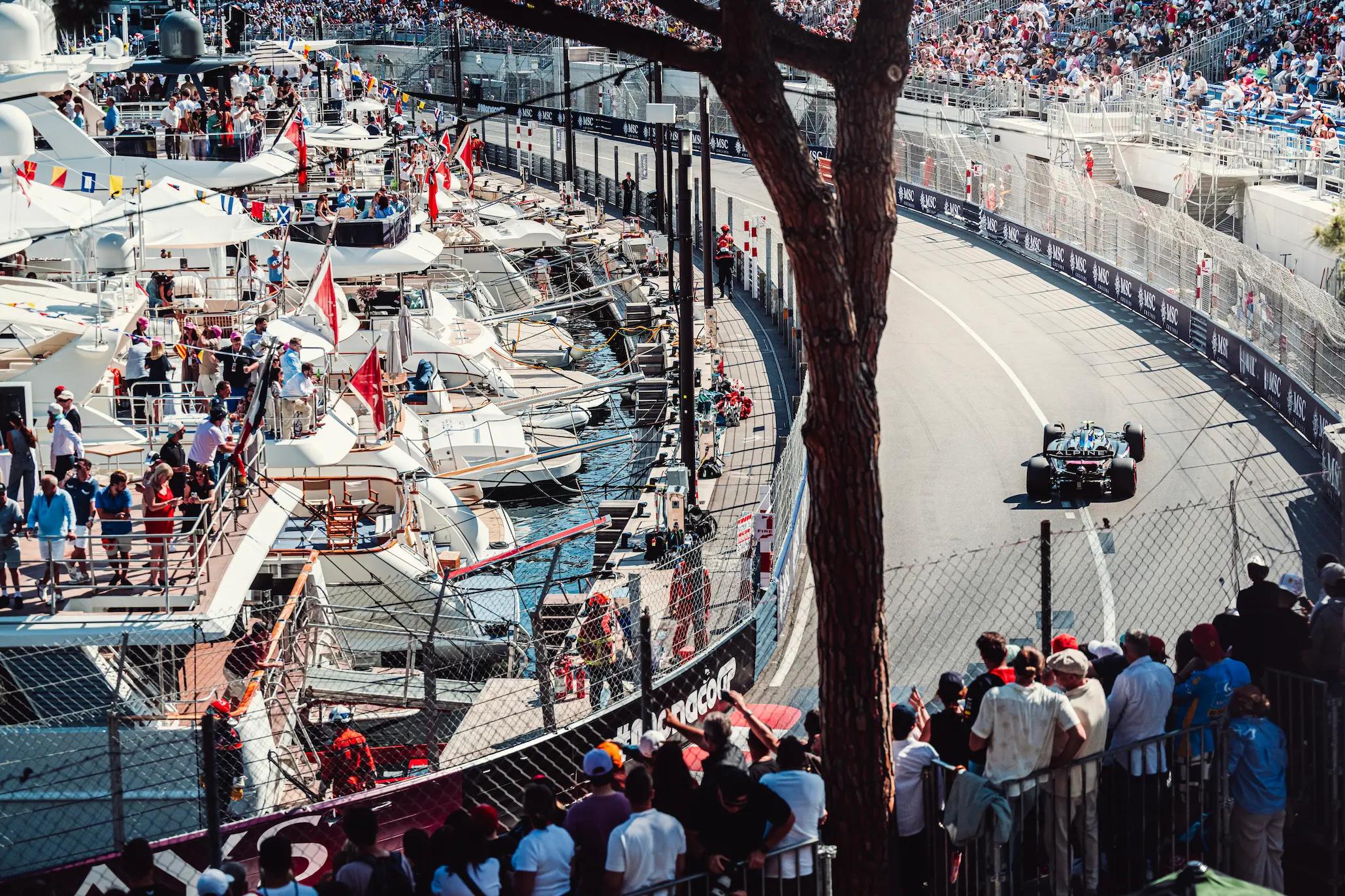 Iconic sections of the circuit