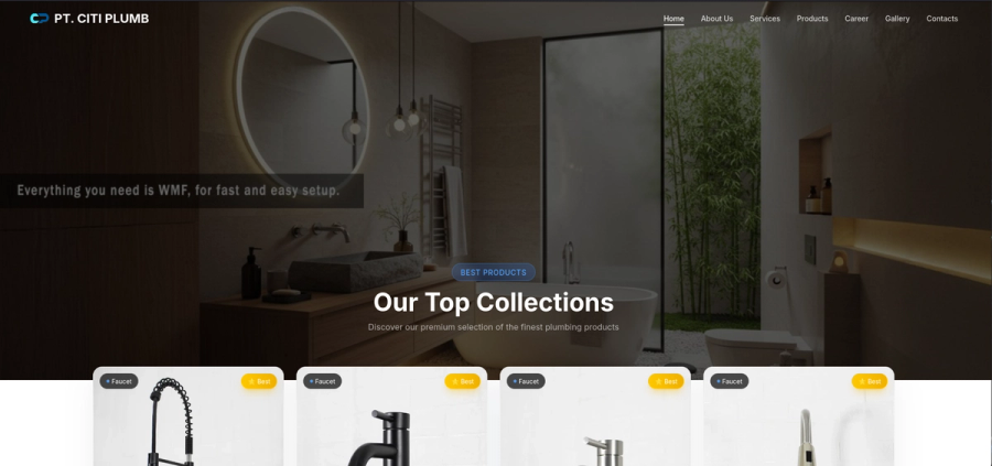 Company Profile Website