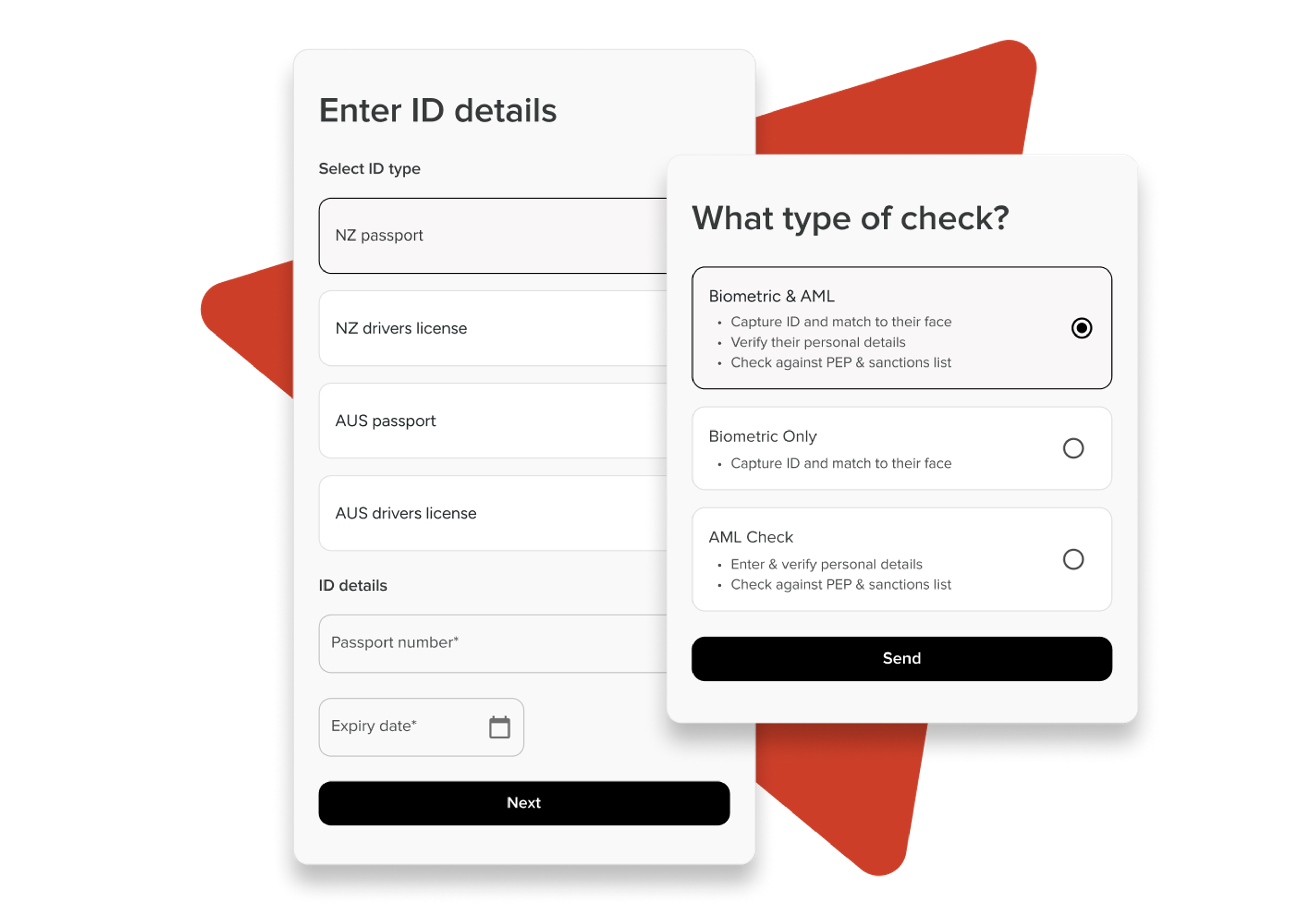 Perform critical checks to meet AML compliance regulations