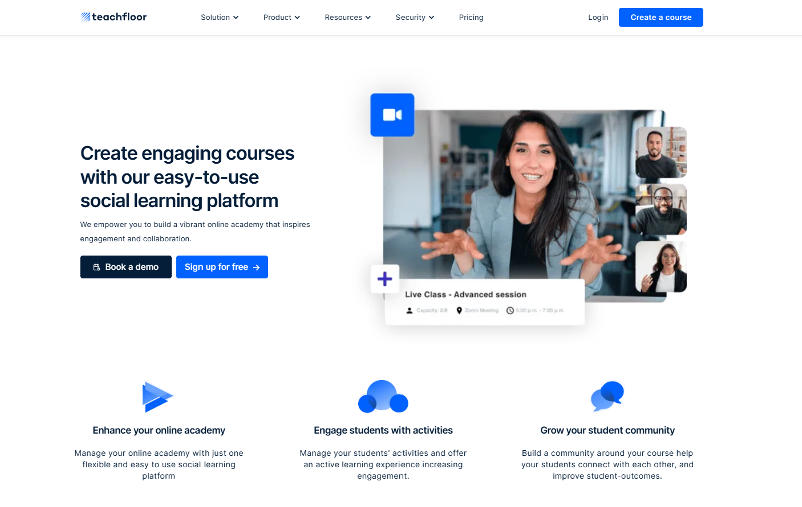 Teachfloor as a flexible, modern alternative to Tovuti and Brightspace